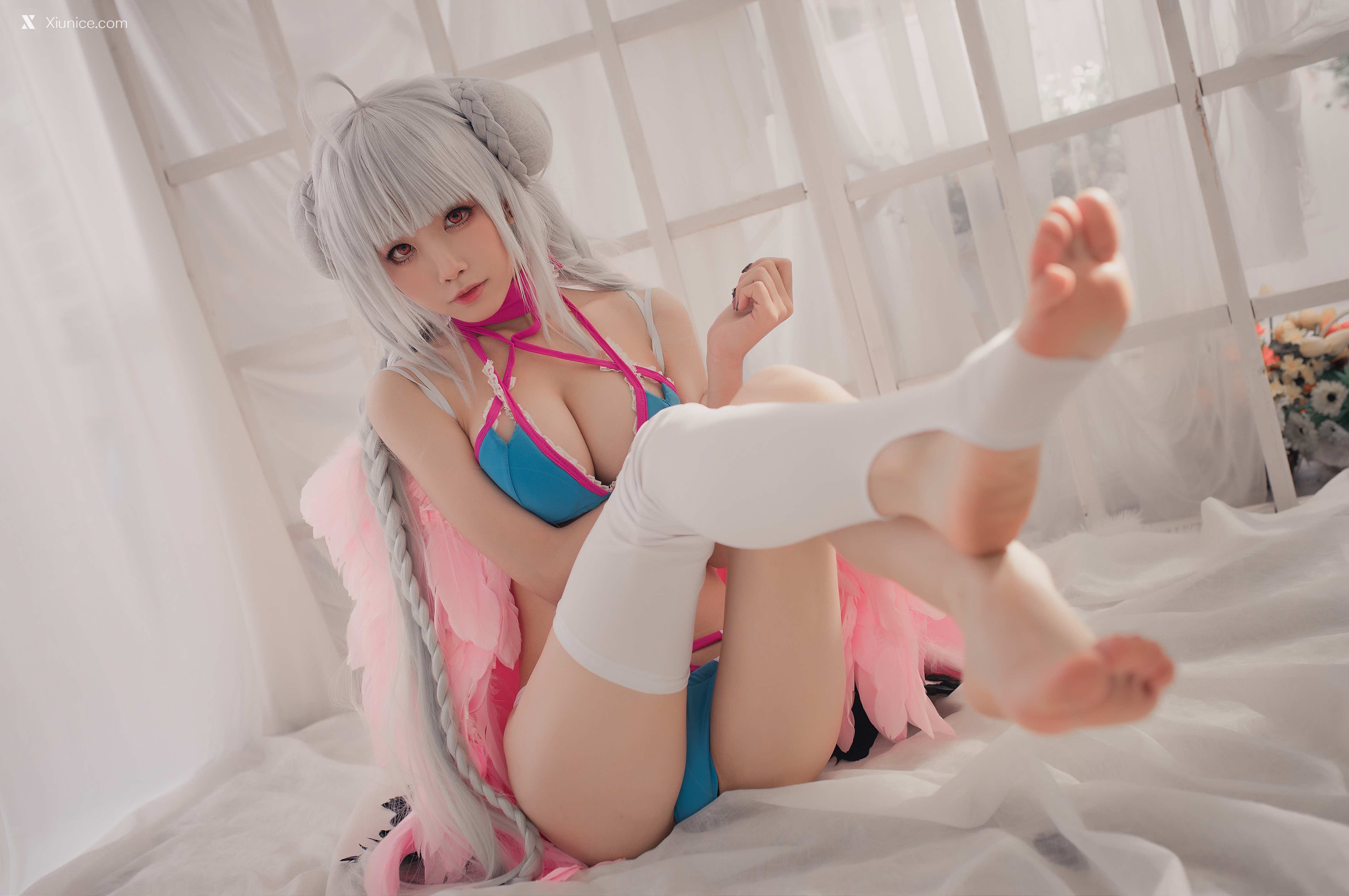 Coser@水淼Aqua – Vol.004 可畏 水着 第4张