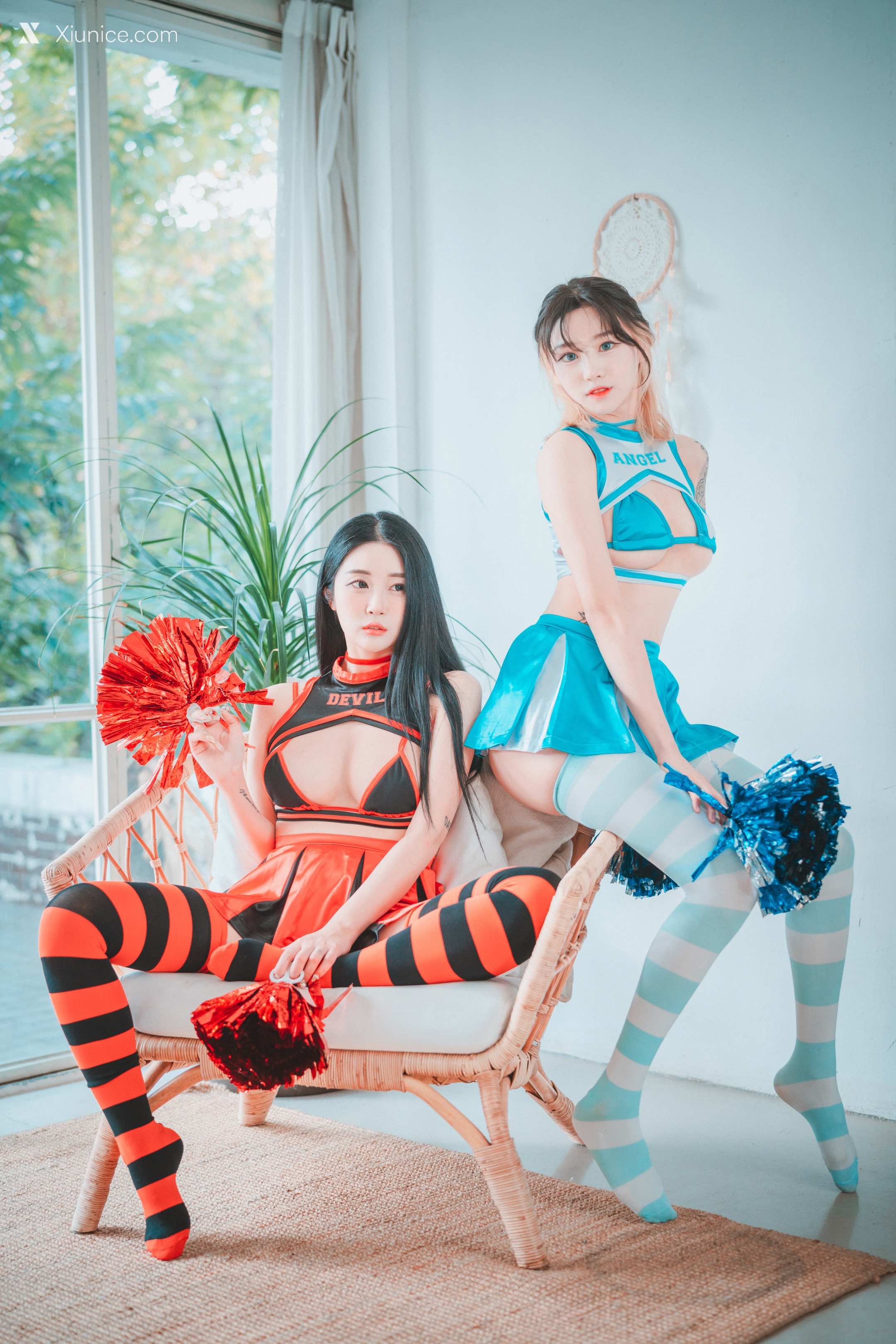 DJAWA Photo – Tae Ri (태리) & Bomi (보미) – “Devil 666 & Angel 777” 第6张