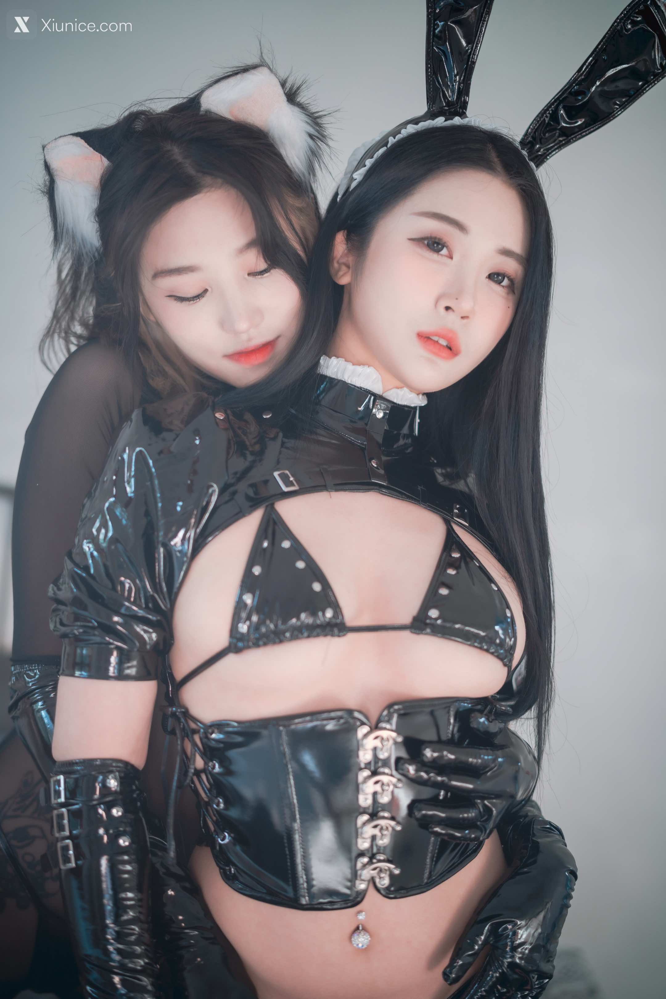 DJAWA Photo – Bomi (보미) x Taeri – Cat and Rabbit 第53张