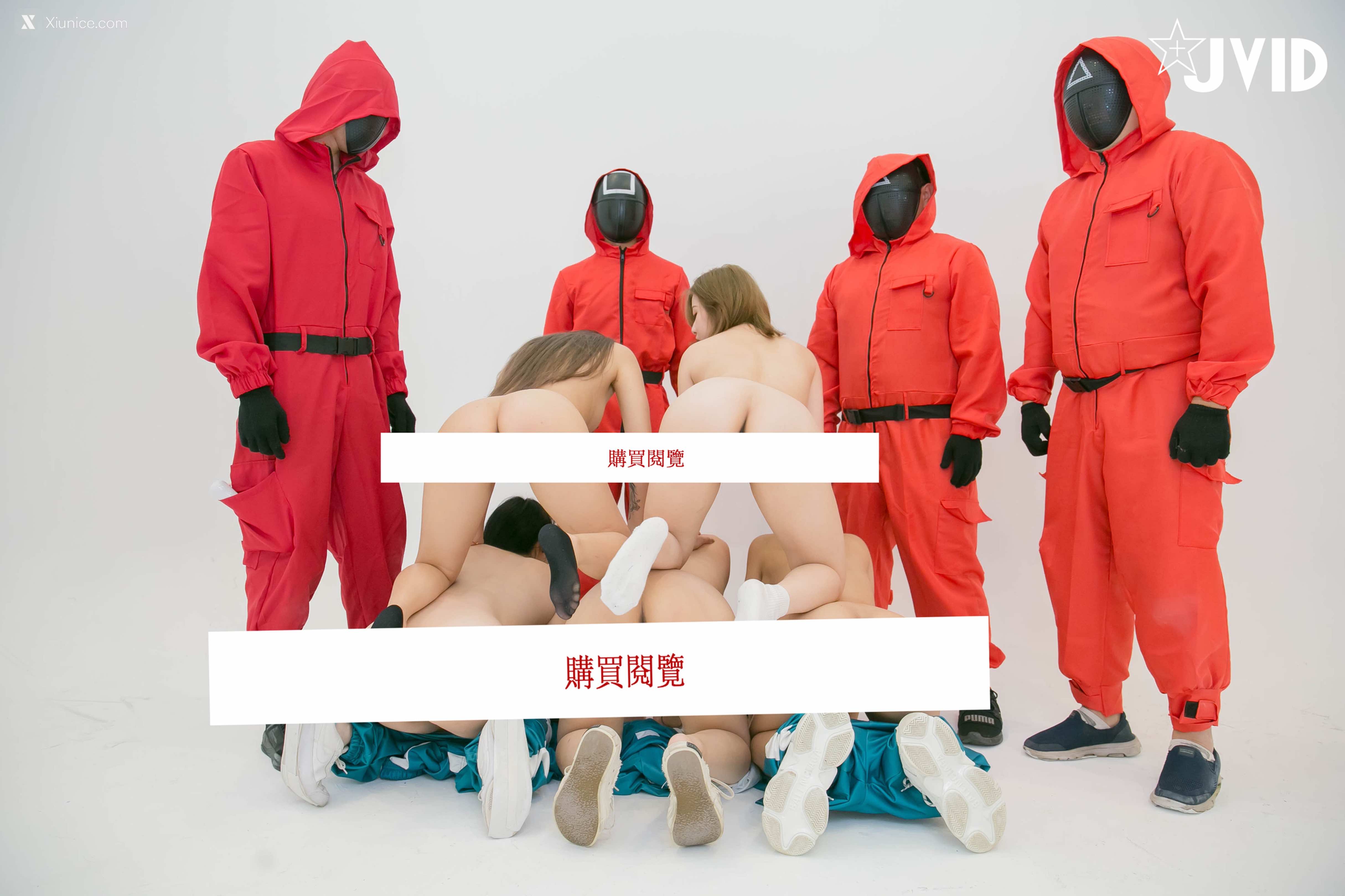 JVID – 肉包Mini & 黎菲兒 & 飛利 & 舒兒 & 白熙雨 & 夏宇奈 & 韓棠 – 2021絕對最強感謝祭企劃.24人性愛鮑魚遊戲 第45张