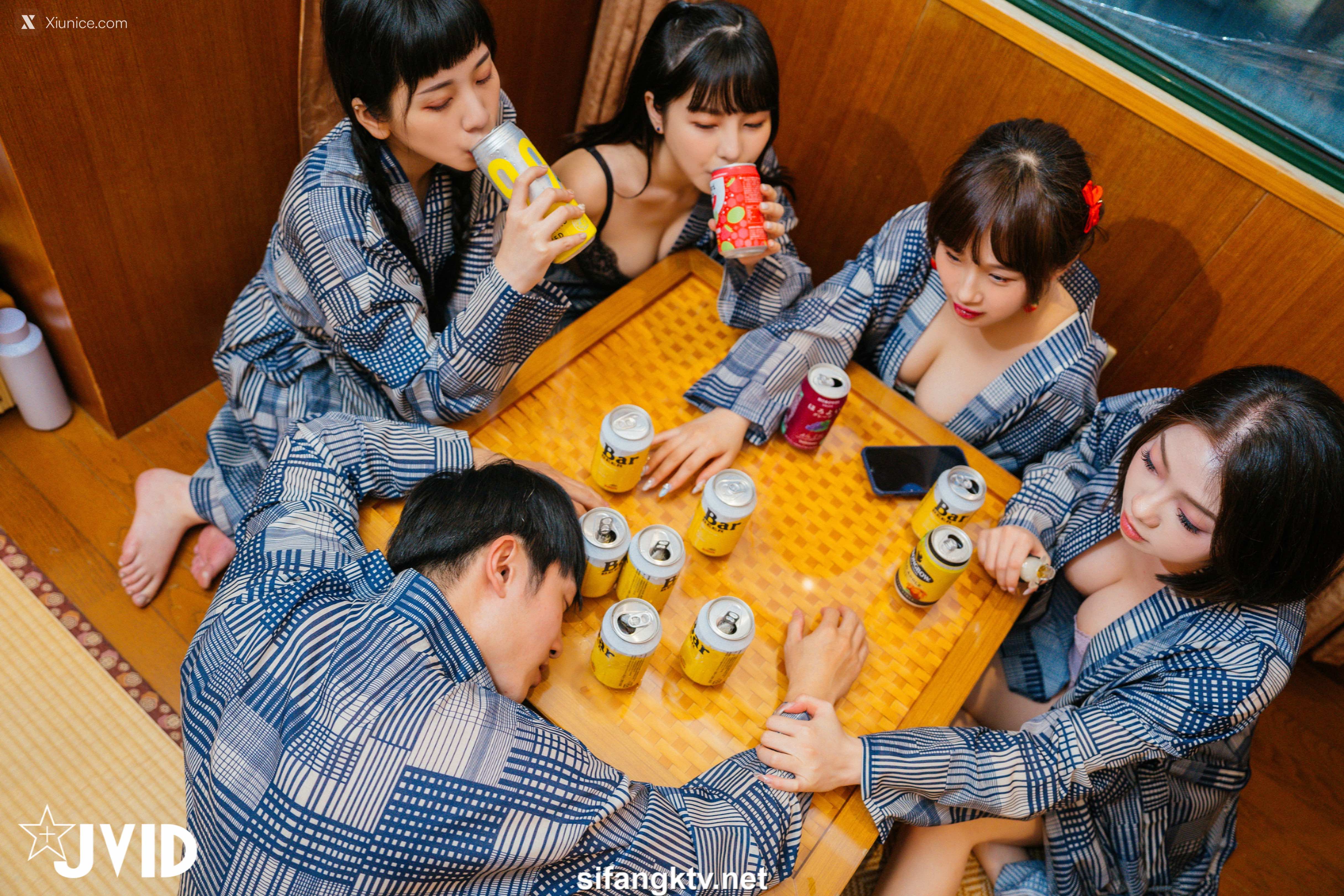 JVID – 婕咪 Juice & 雅捷 & 月台尼Tiny & 茶理 – 酒醉的瘋狂做愛快樂之夜 第96张