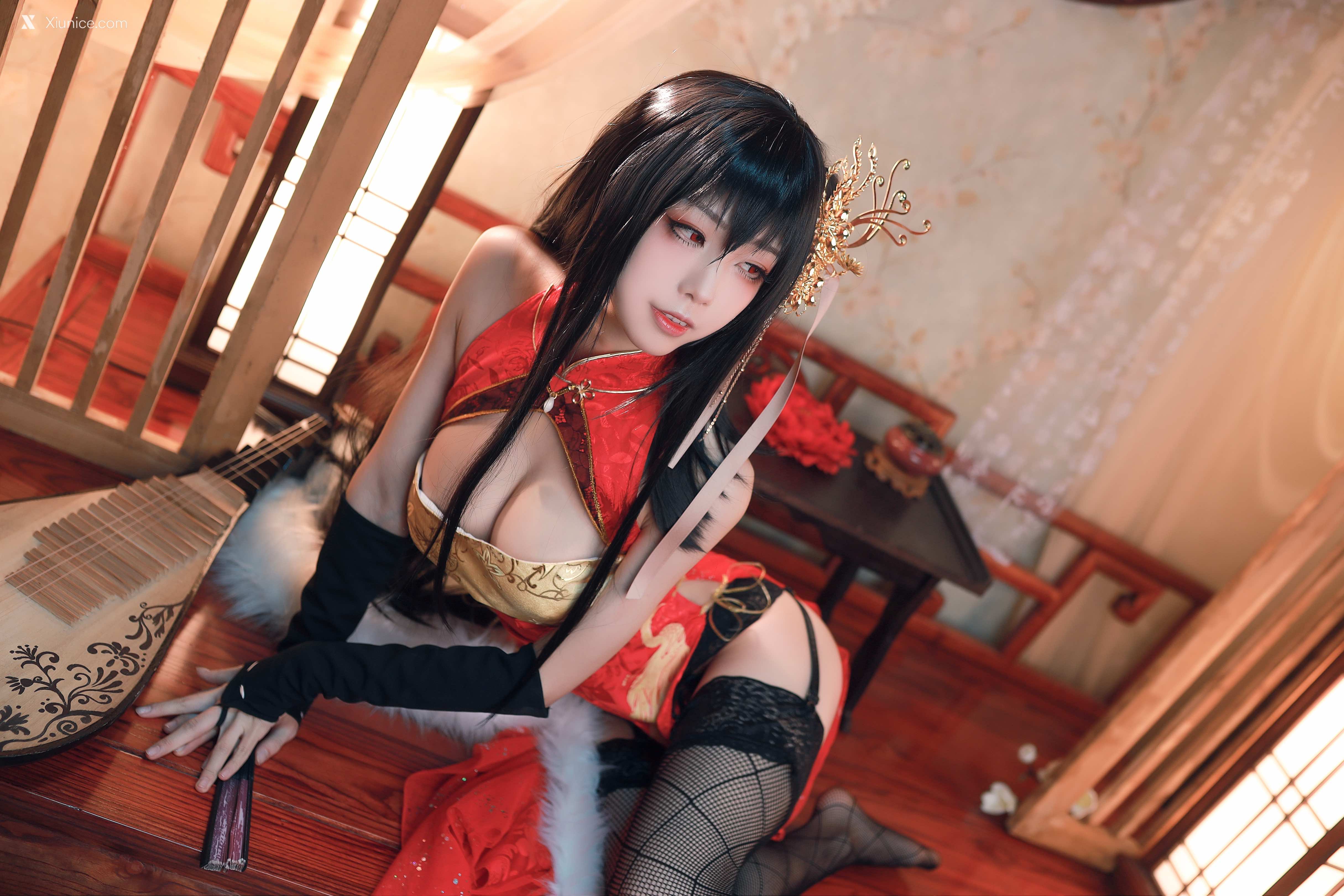 Coser@水淼Aqua – Vol.008 大鳳 旗袍 第33张