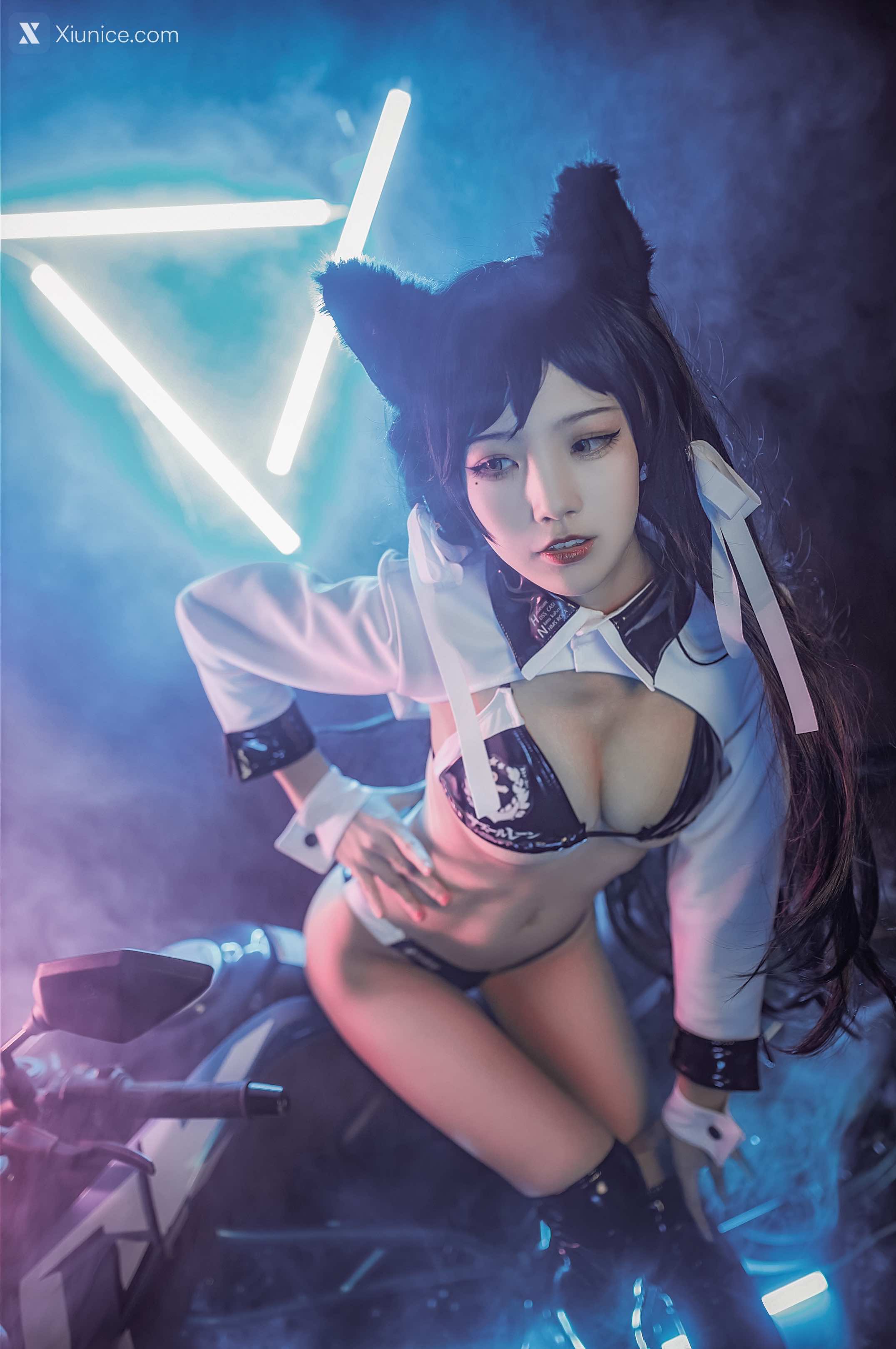 Coser@水淼Aqua – Vol.015 爱宕犬 机车 第17张