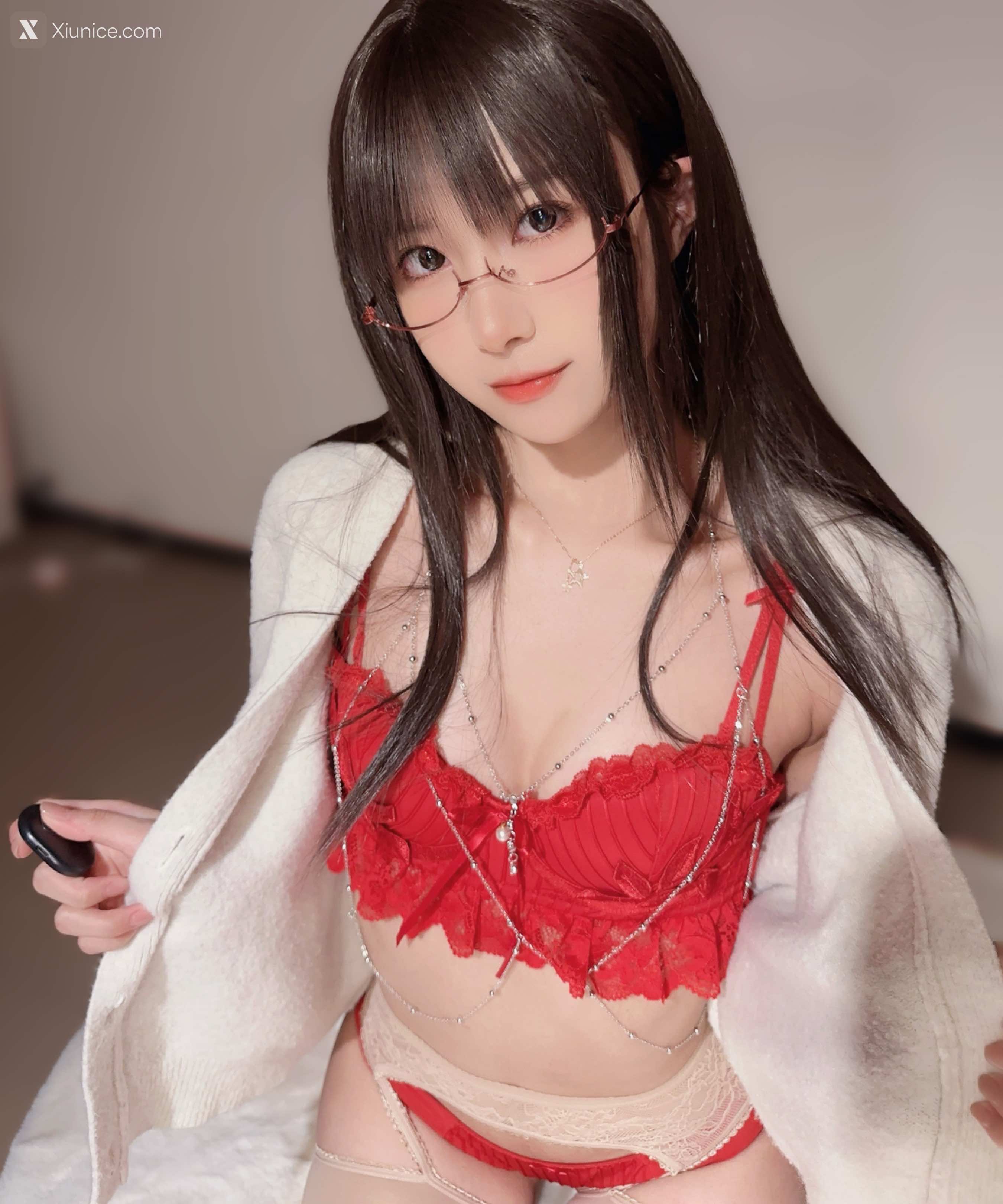 Coser@布丁大法 (Pudding Dafa) 覆盆子眼镜娘 第14张