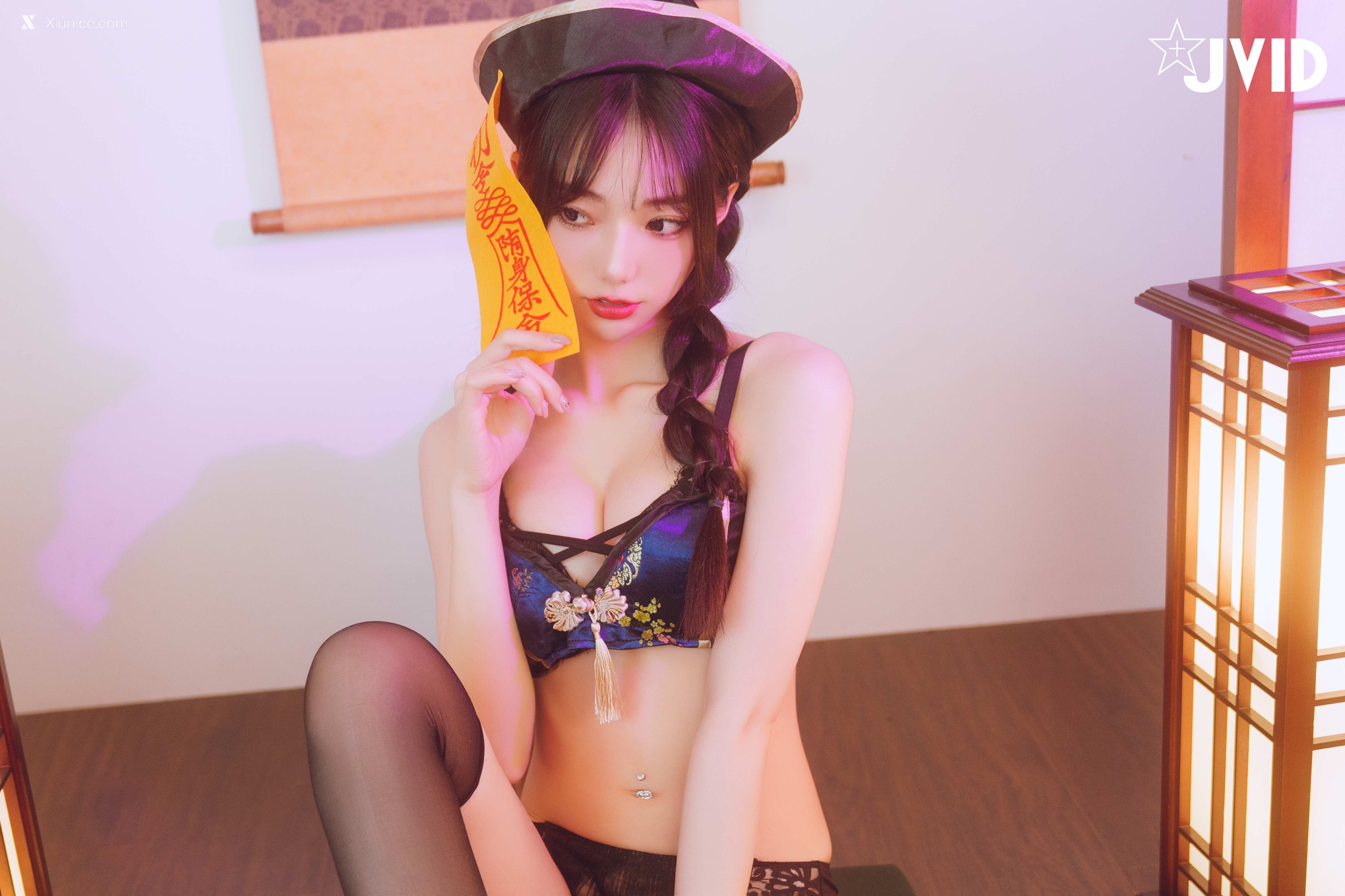 JVID – 啾啾 – ゾンビ殭屍版女友注射愛の能量變成人類!!! 第62张