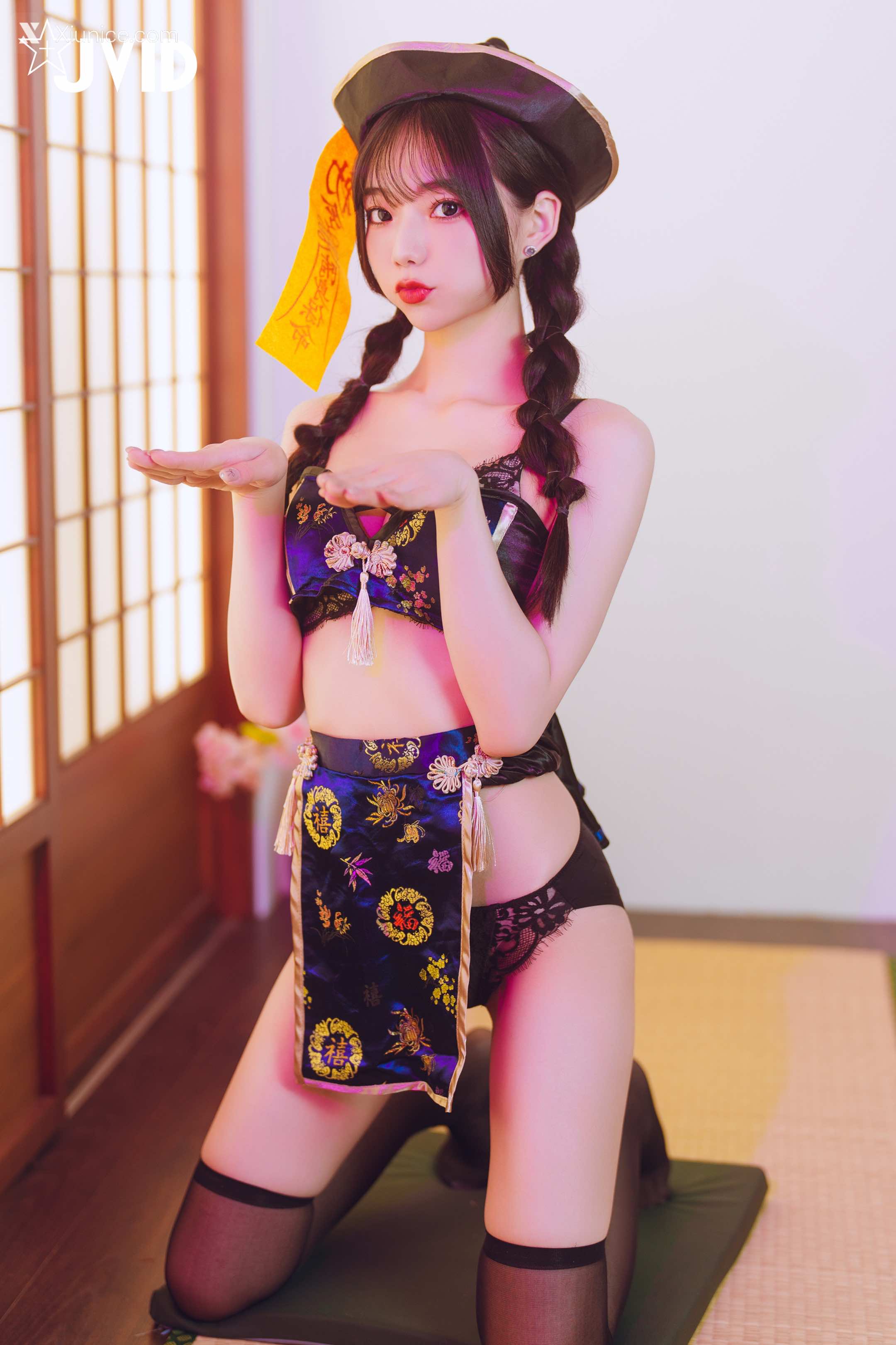 JVID – 啾啾 – ゾンビ殭屍版女友注射愛の能量變成人類!!! 第74张