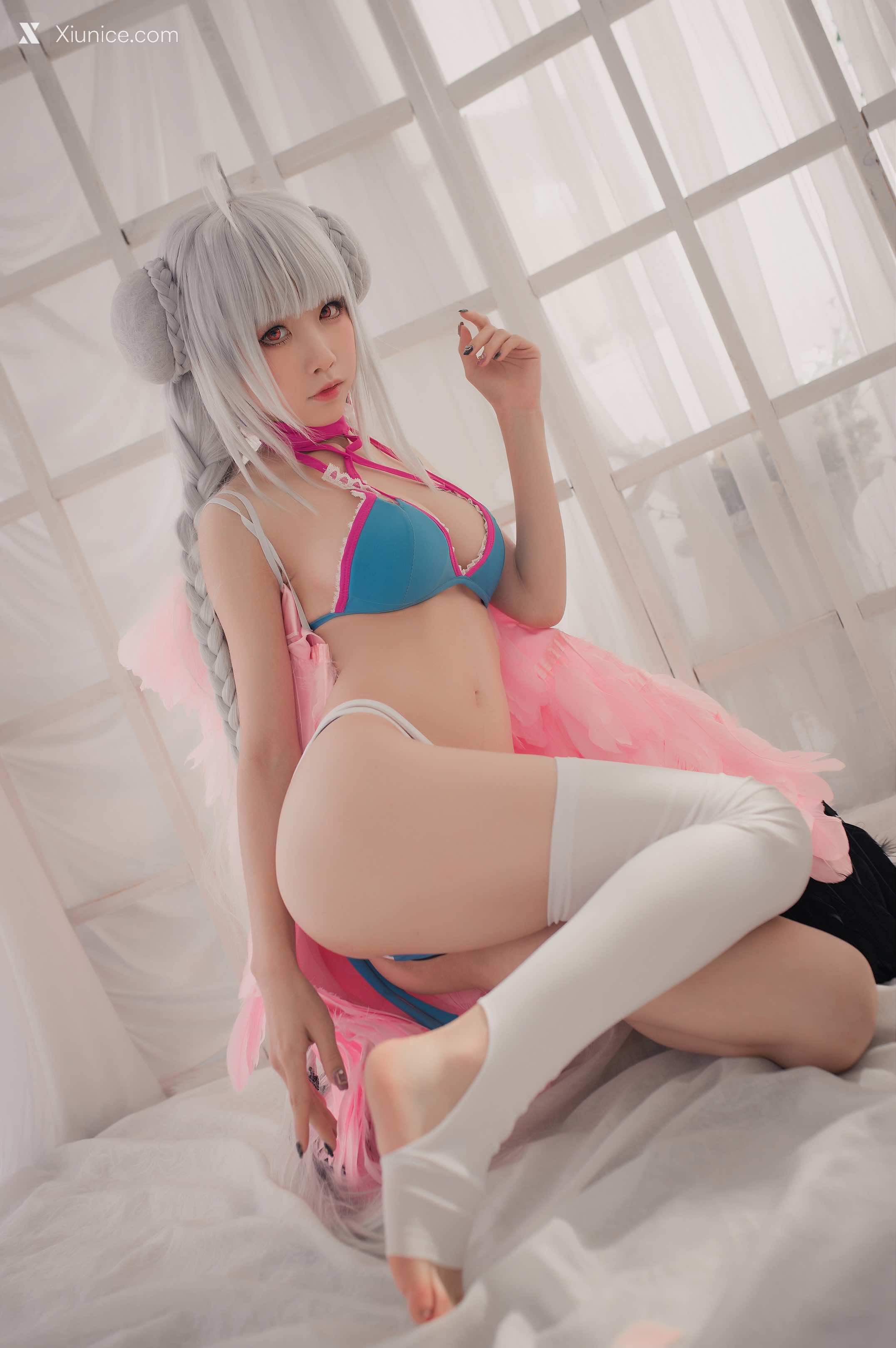 Coser@水淼Aqua – Vol.004 可畏 水着 第28张