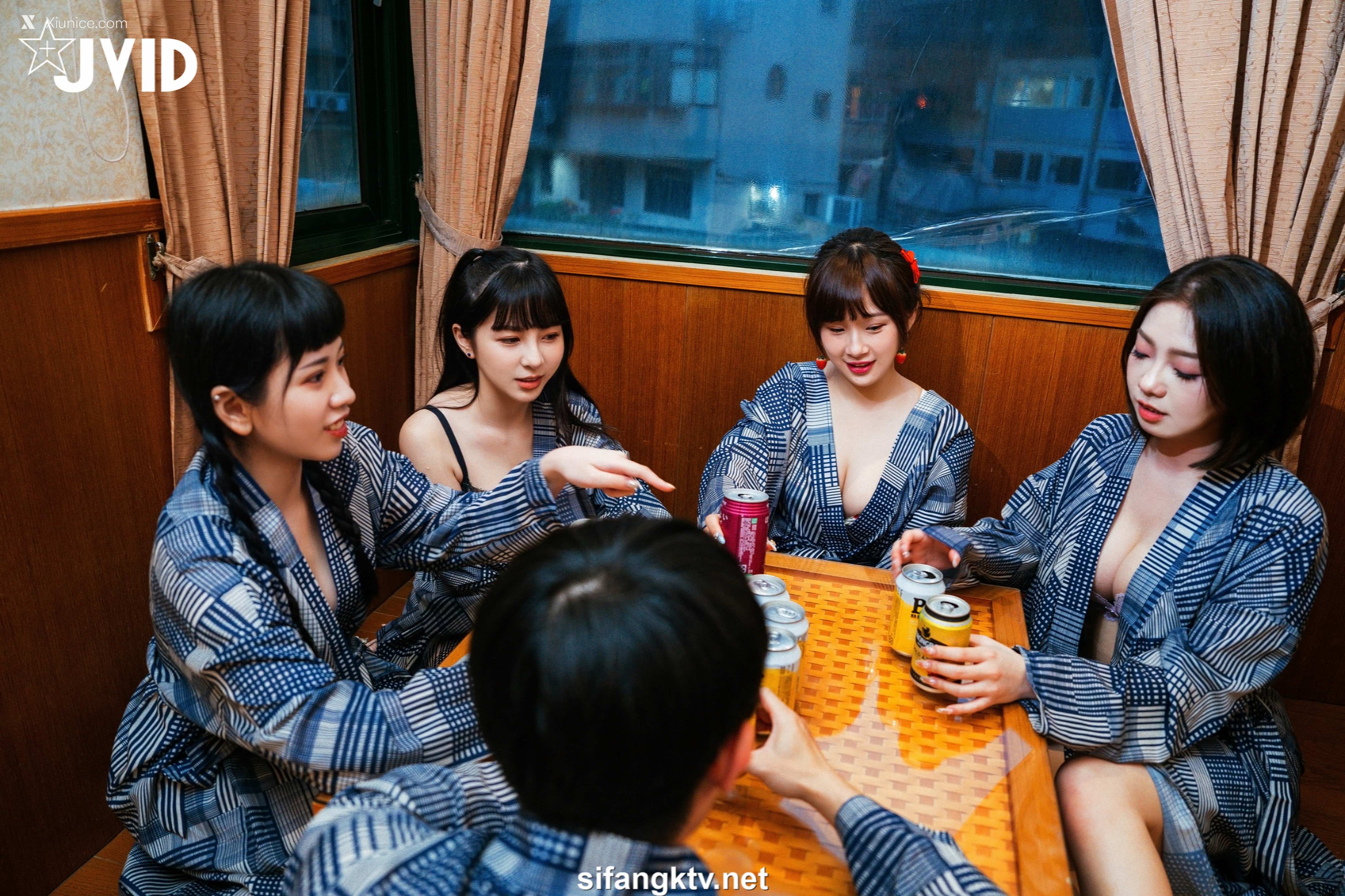 JVID – 婕咪 Juice & 雅捷 & 月台尼Tiny & 茶理 – 酒醉的瘋狂做愛快樂之夜 第91张