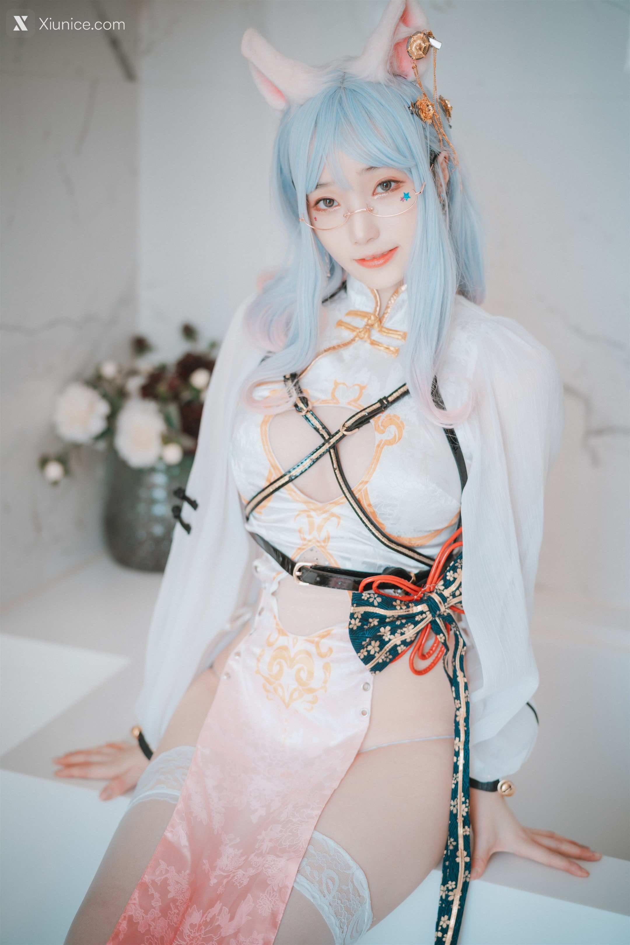DJAWA Photo – Bambi (밤비) – Le Chat Porte un Qípáo 第6张