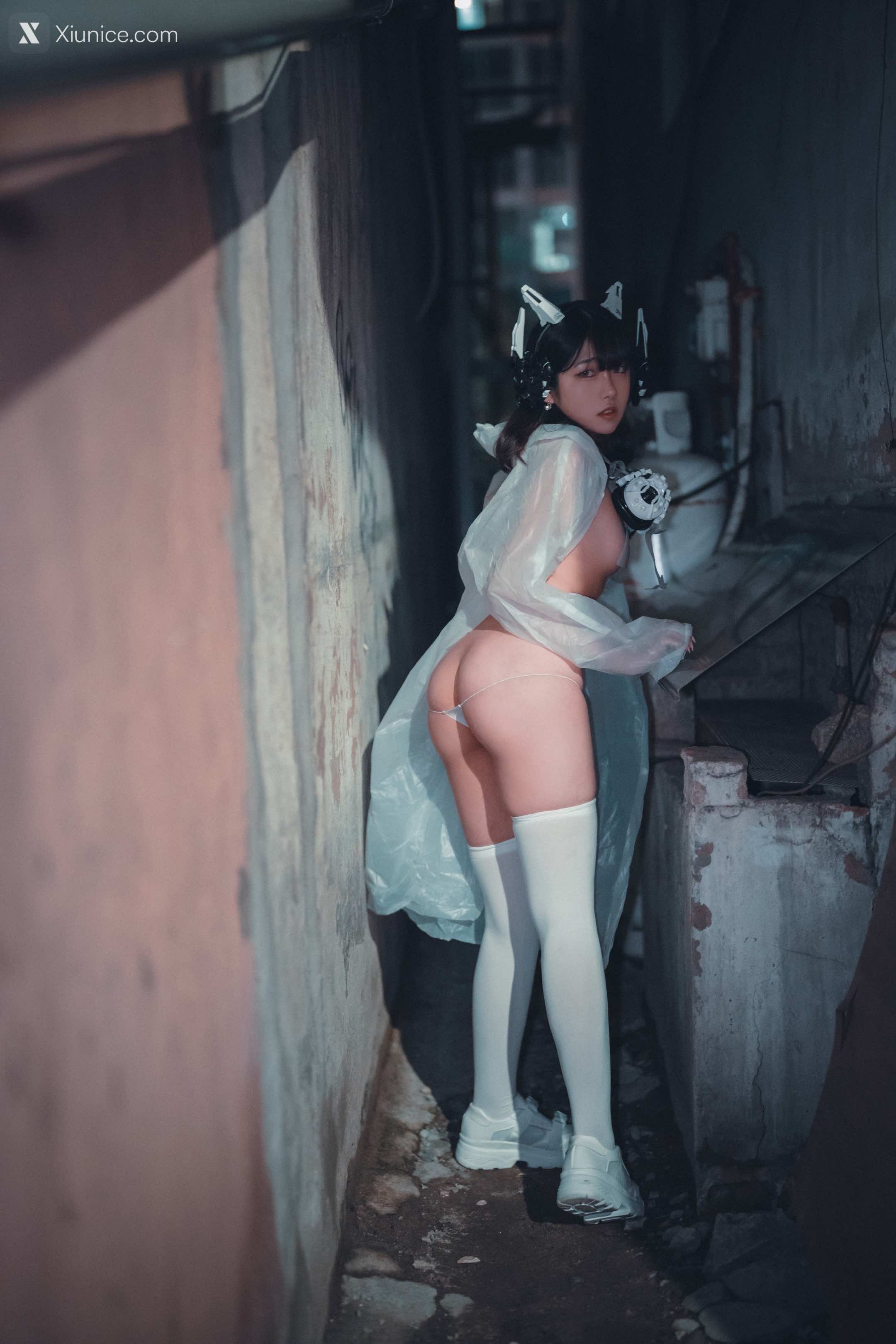 DJAWA Photo – Sonson (손손) – Vagabundo de la Noche (Masked-girl in raincoat) 第57张