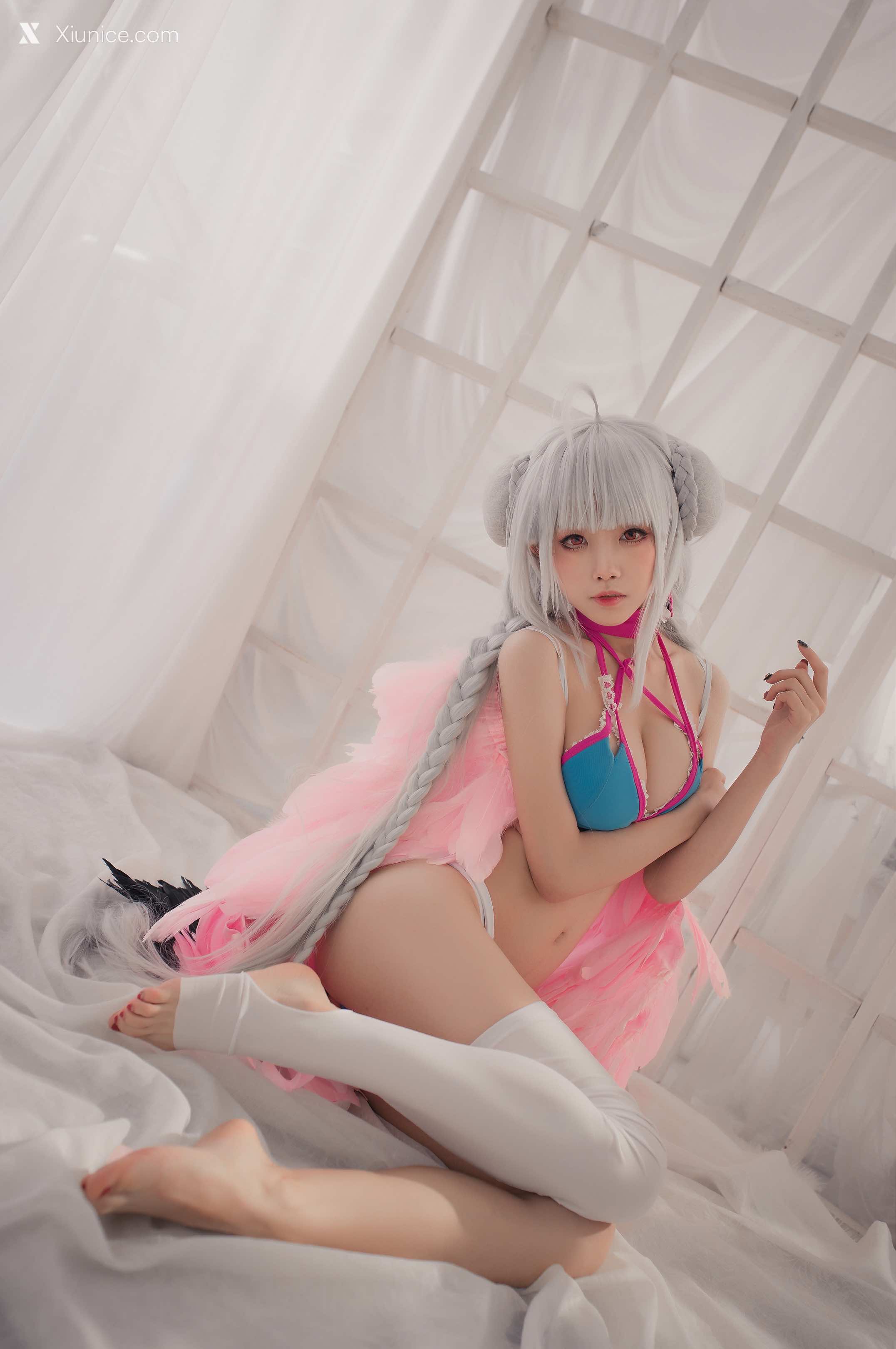 Coser@水淼Aqua – Vol.004 可畏 水着 第3张