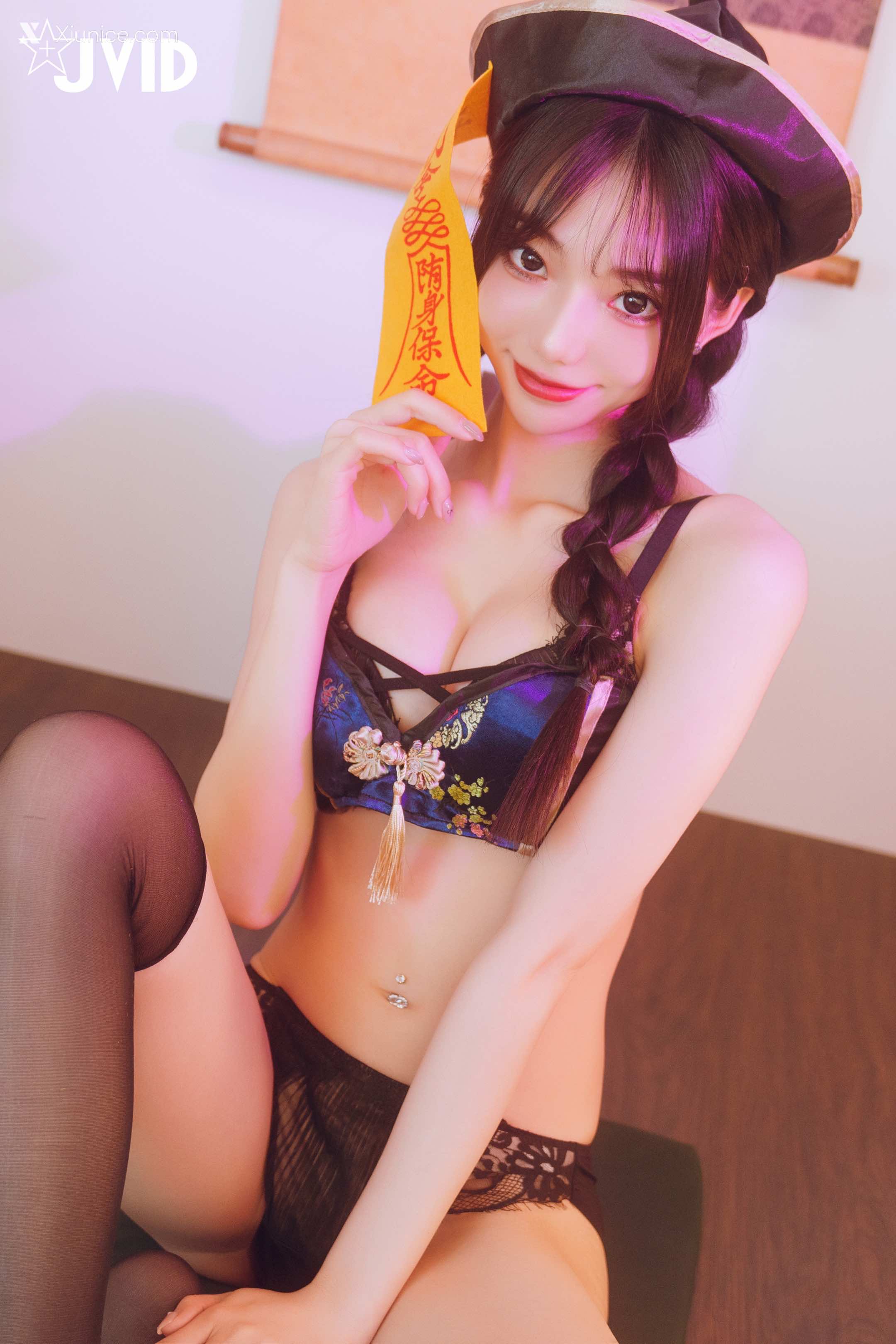 JVID – 啾啾 – ゾンビ殭屍版女友注射愛の能量變成人類!!! 第165张