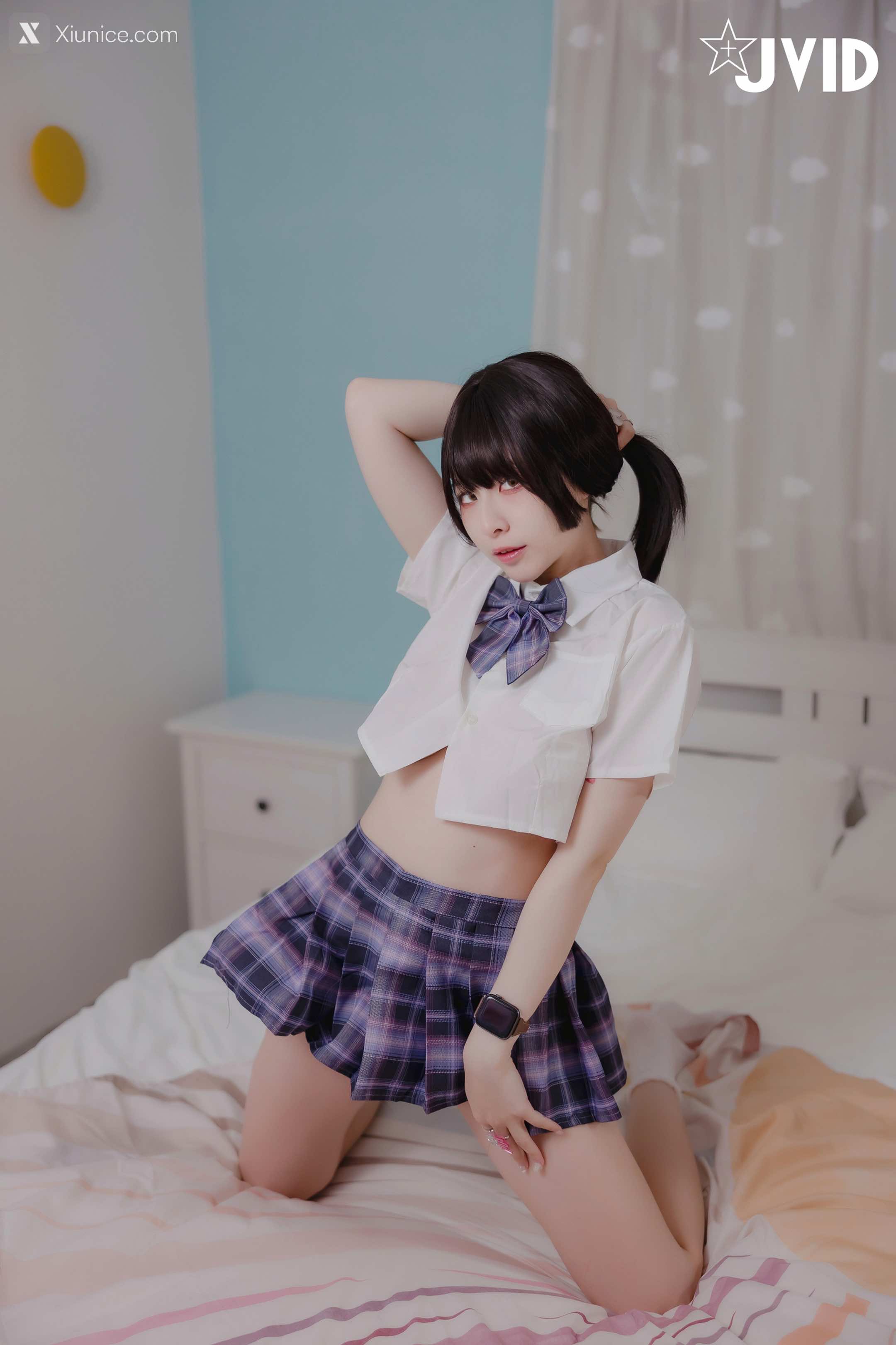 JVID – 黎菲兒 – 超狂真實32Icup學妹-看色色漫畫難解性慾-青春期少女情慾初開-邀約學長打電動互尬沒想到擦槍走火變成打炮切磋 第1张