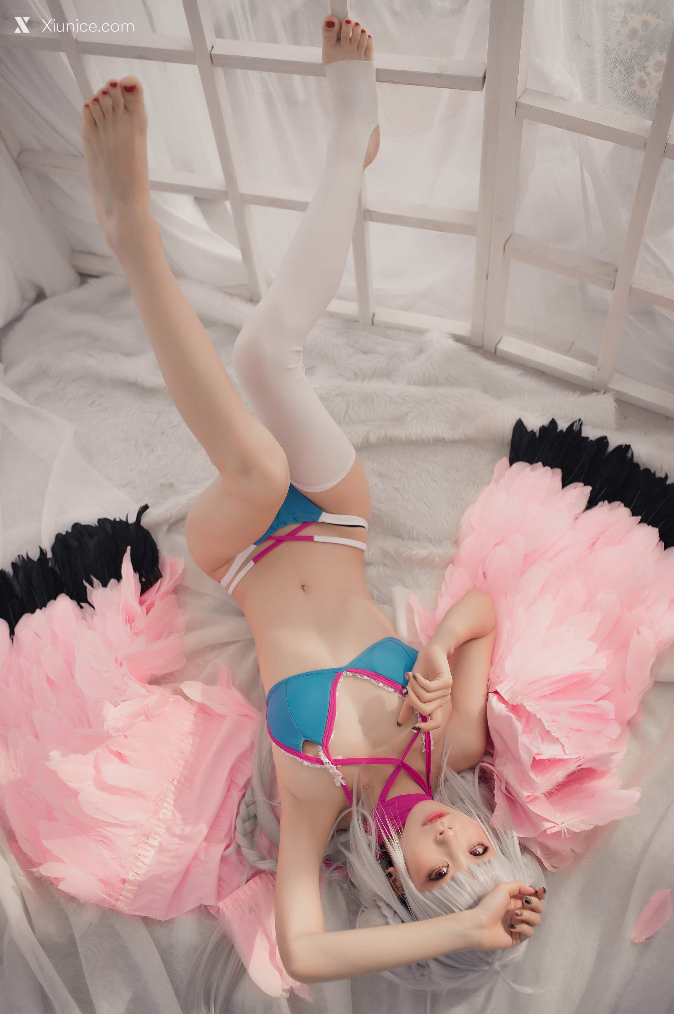 Coser@水淼Aqua – Vol.004 可畏 水着 第24张