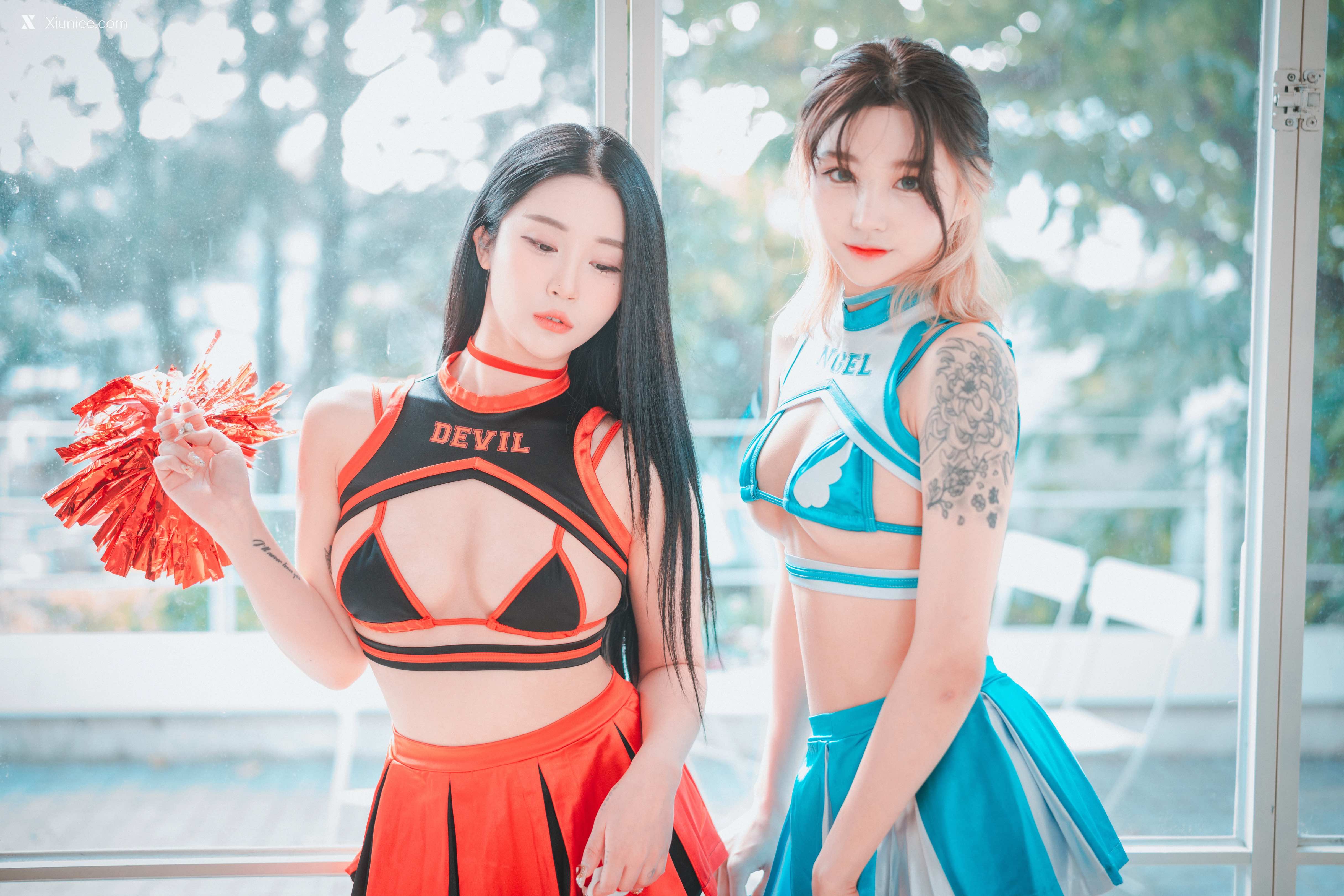 DJAWA Photo – Tae Ri (태리) & Bomi (보미) – “Devil 666 & Angel 777” 第4张