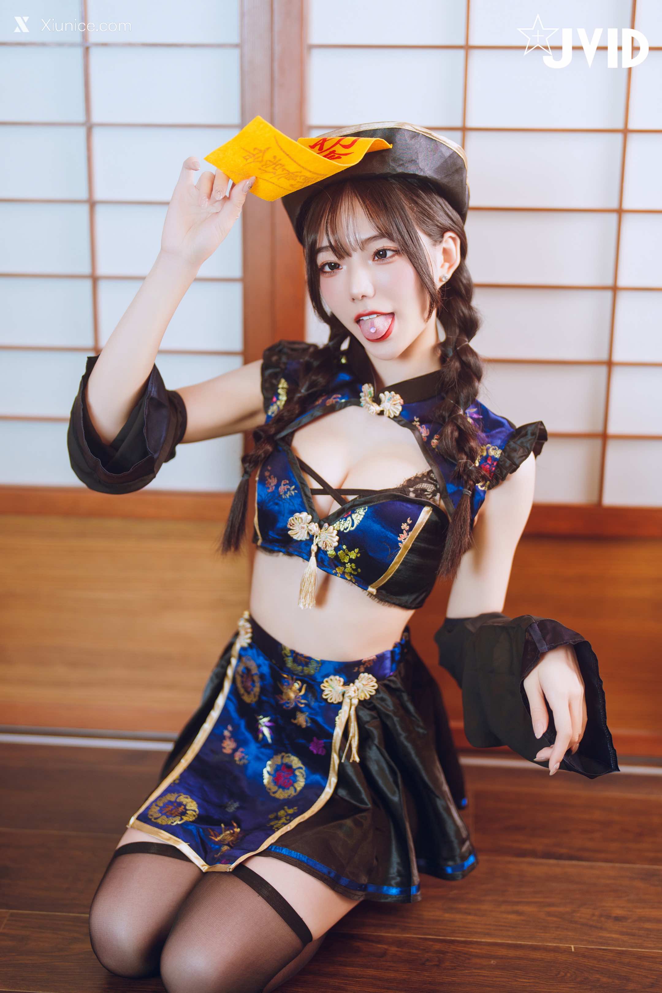 JVID – 啾啾 – ゾンビ殭屍版女友注射愛の能量變成人類!!! 第138张