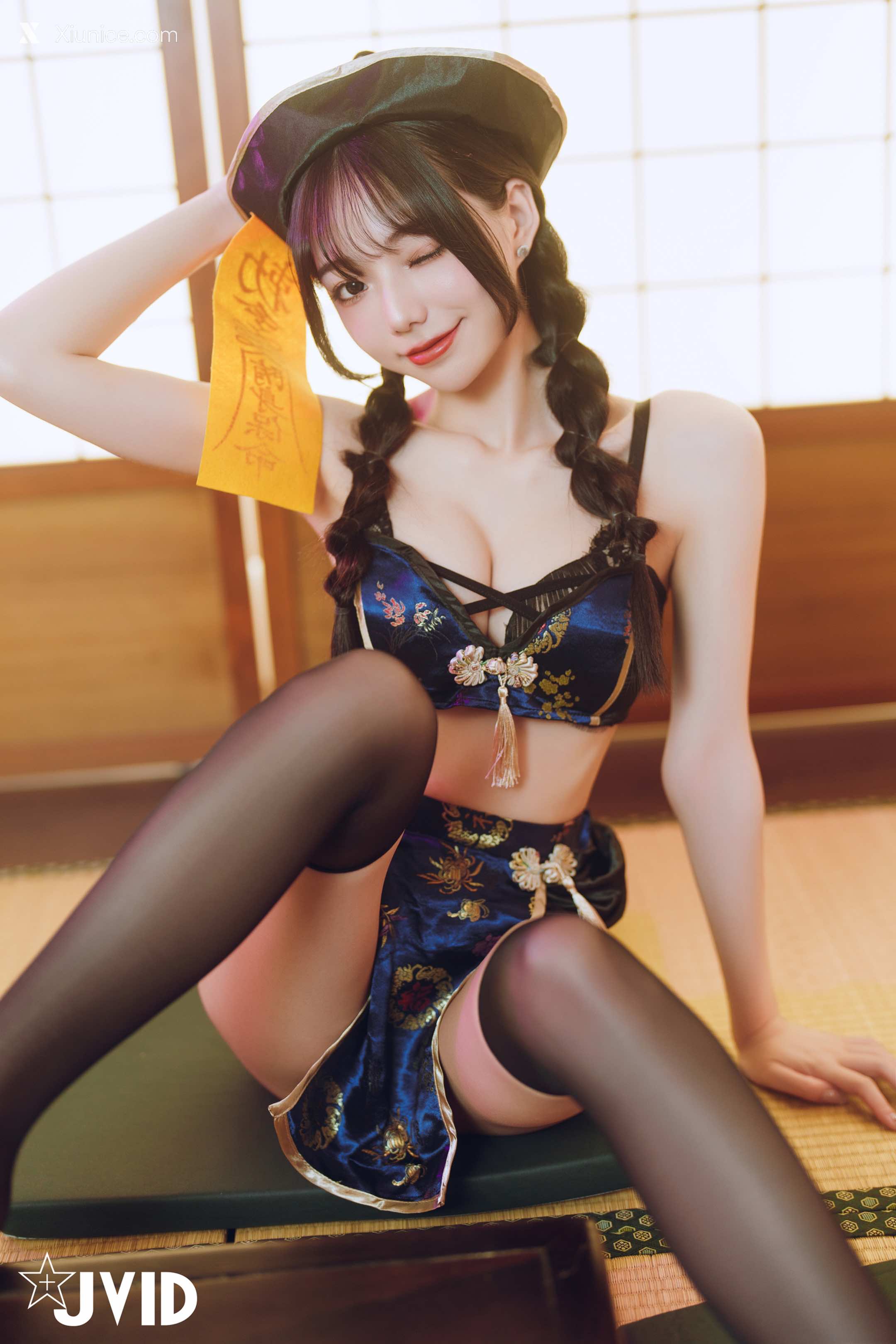 JVID – 啾啾 – ゾンビ殭屍版女友注射愛の能量變成人類!!! 第48张