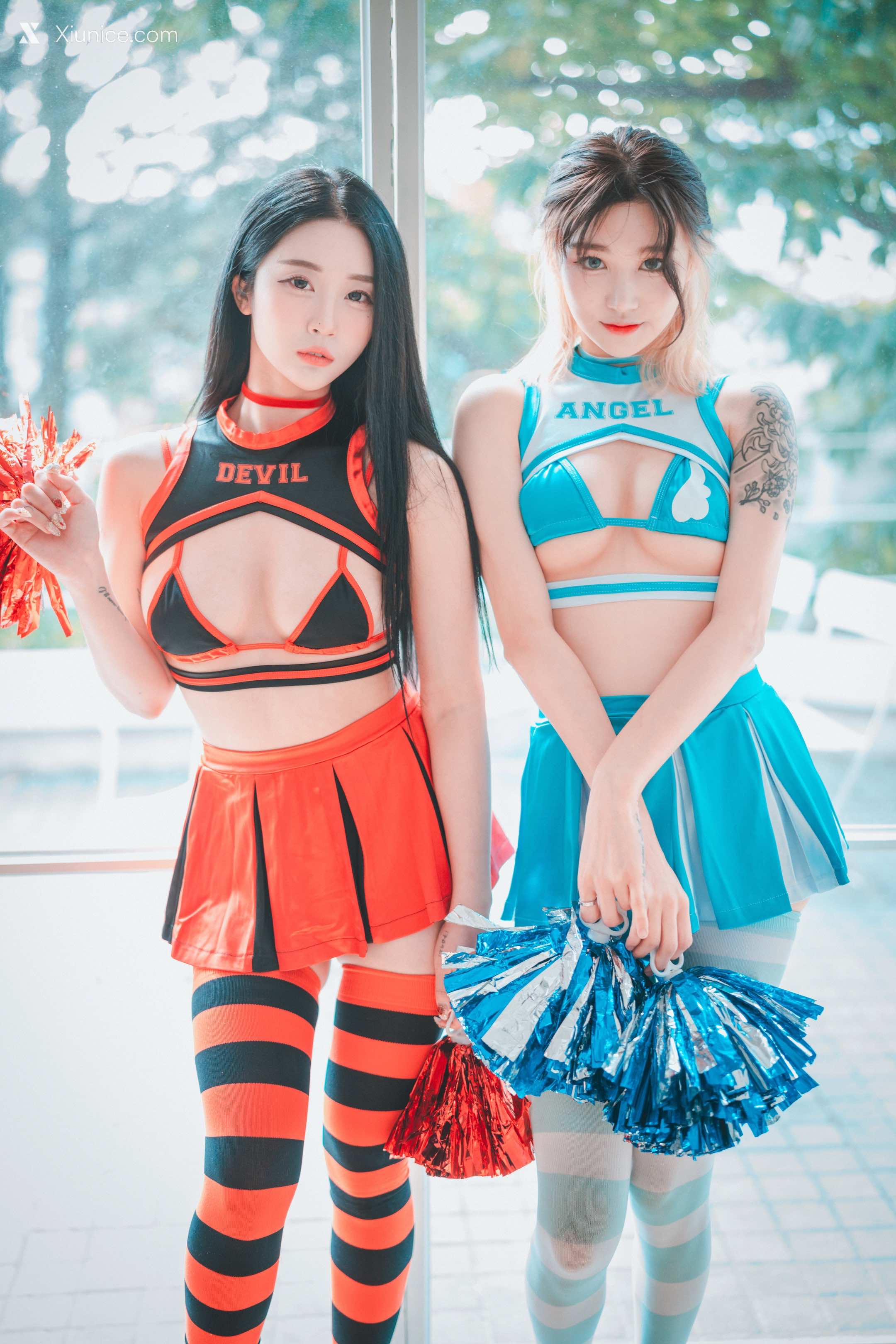 DJAWA Photo – Tae Ri (태리) & Bomi (보미) – “Devil 666 & Angel 777” 第3张