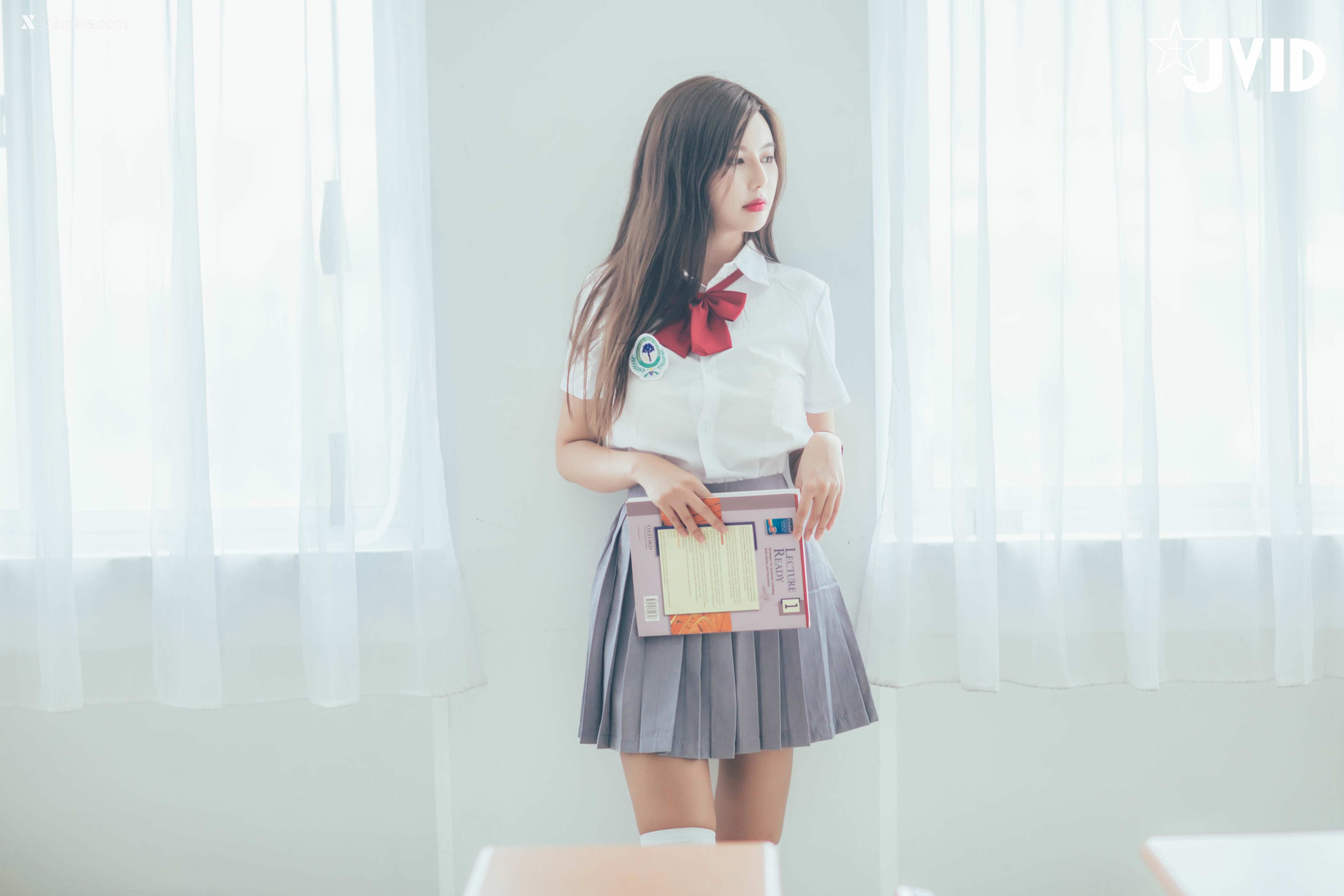 JVID – 木木森 – 直擊教室没人 放課後特别授課，美巨乳の健康教育 全裸性感誘惑 第88张