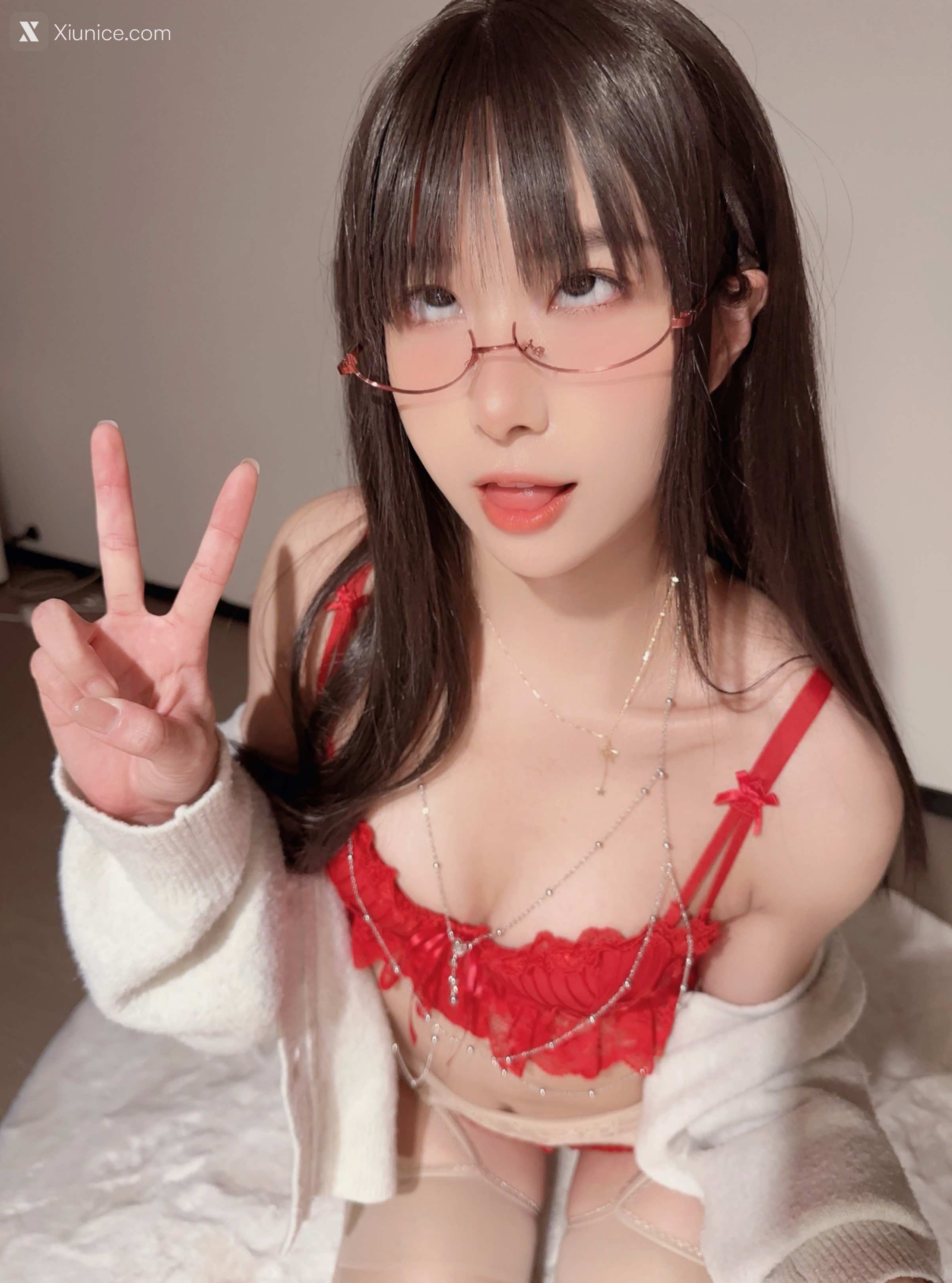 Coser@布丁大法 (Pudding Dafa) 覆盆子眼镜娘 第39张