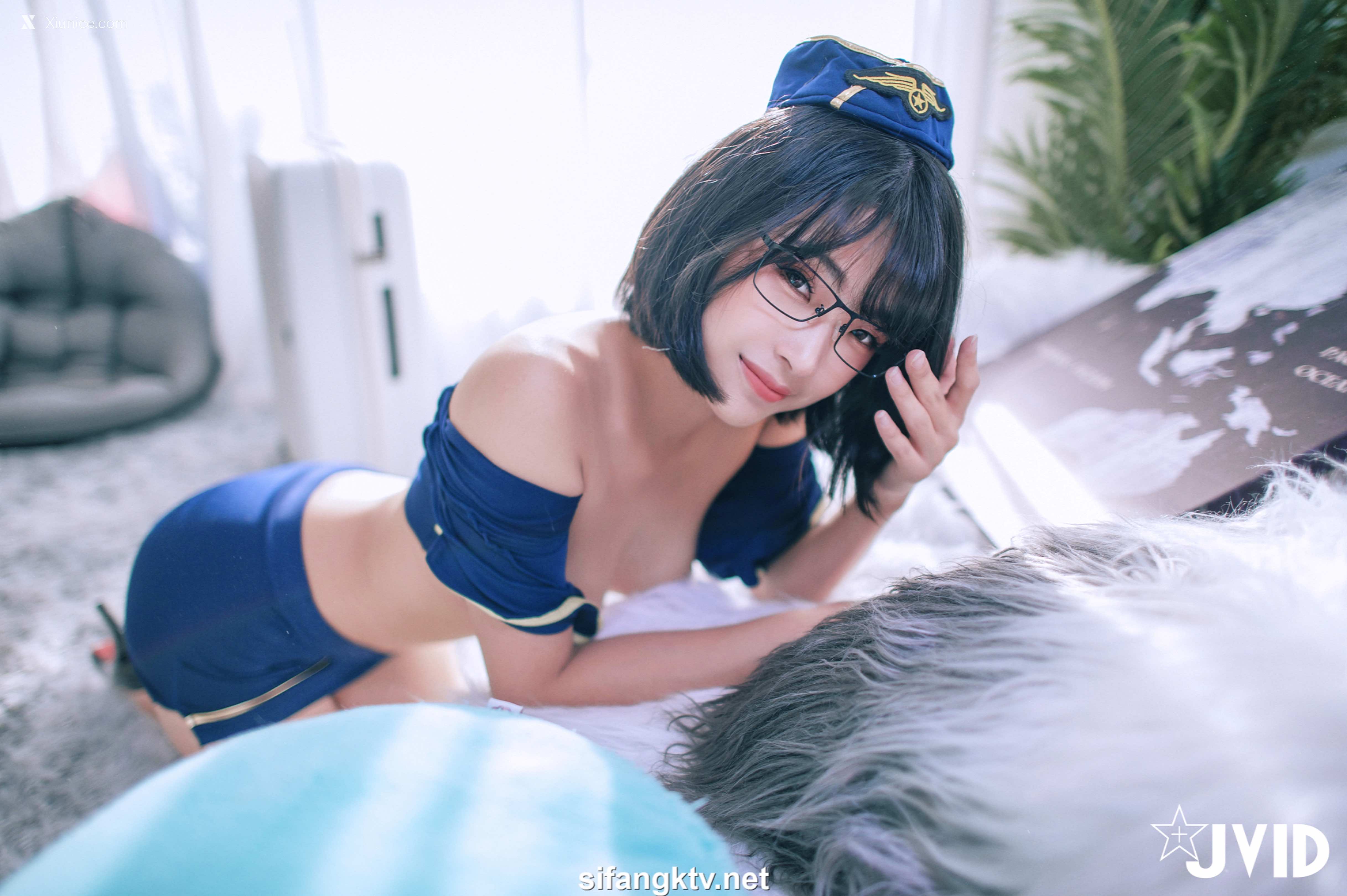 JVID – 露露咪 – 淫蕩美艷空姐的教育「性」 第110张