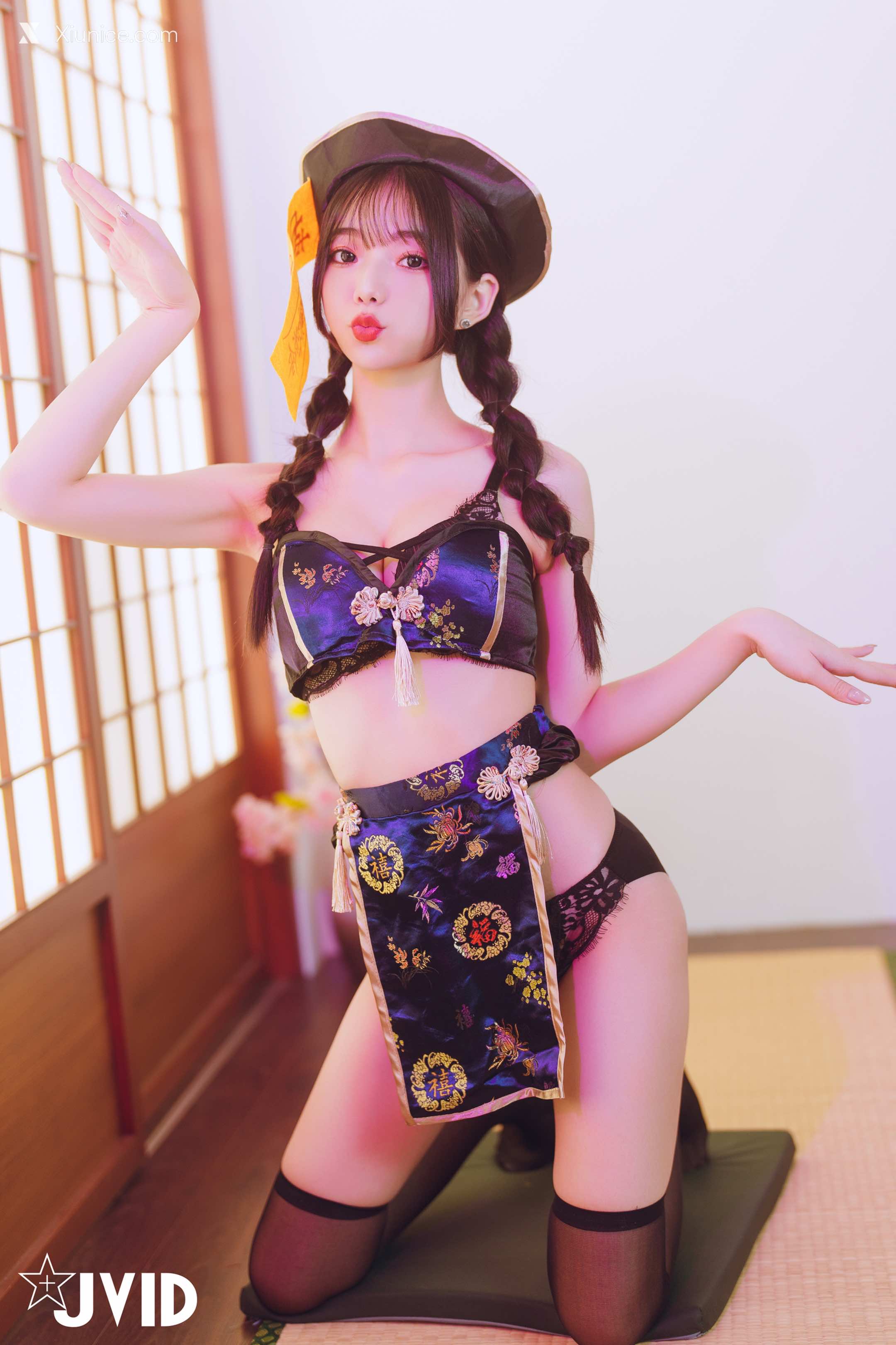 JVID – 啾啾 – ゾンビ殭屍版女友注射愛の能量變成人類!!! 第39张