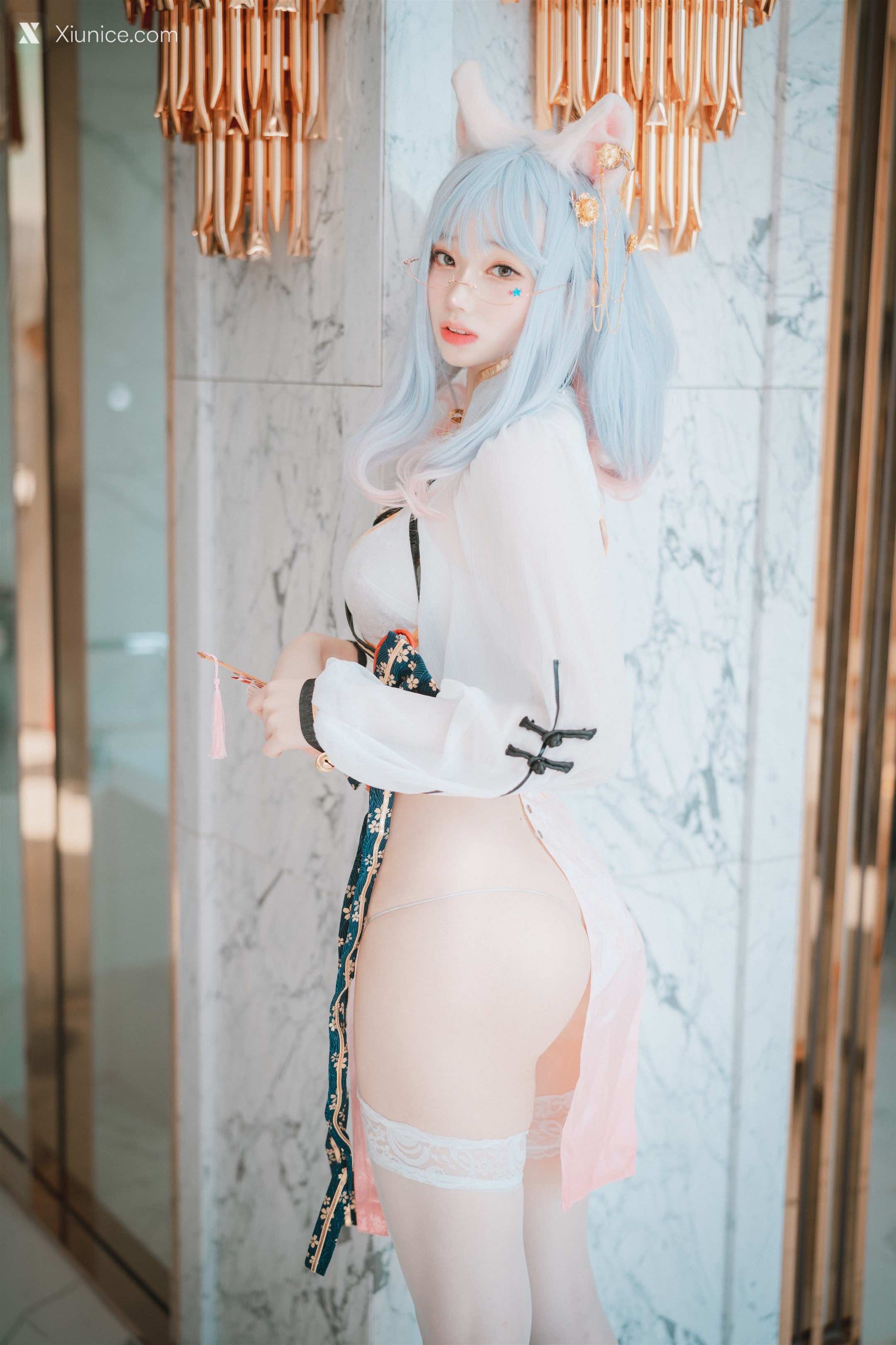 DJAWA Photo – Bambi (밤비) – Le Chat Porte un Qípáo 第5张
