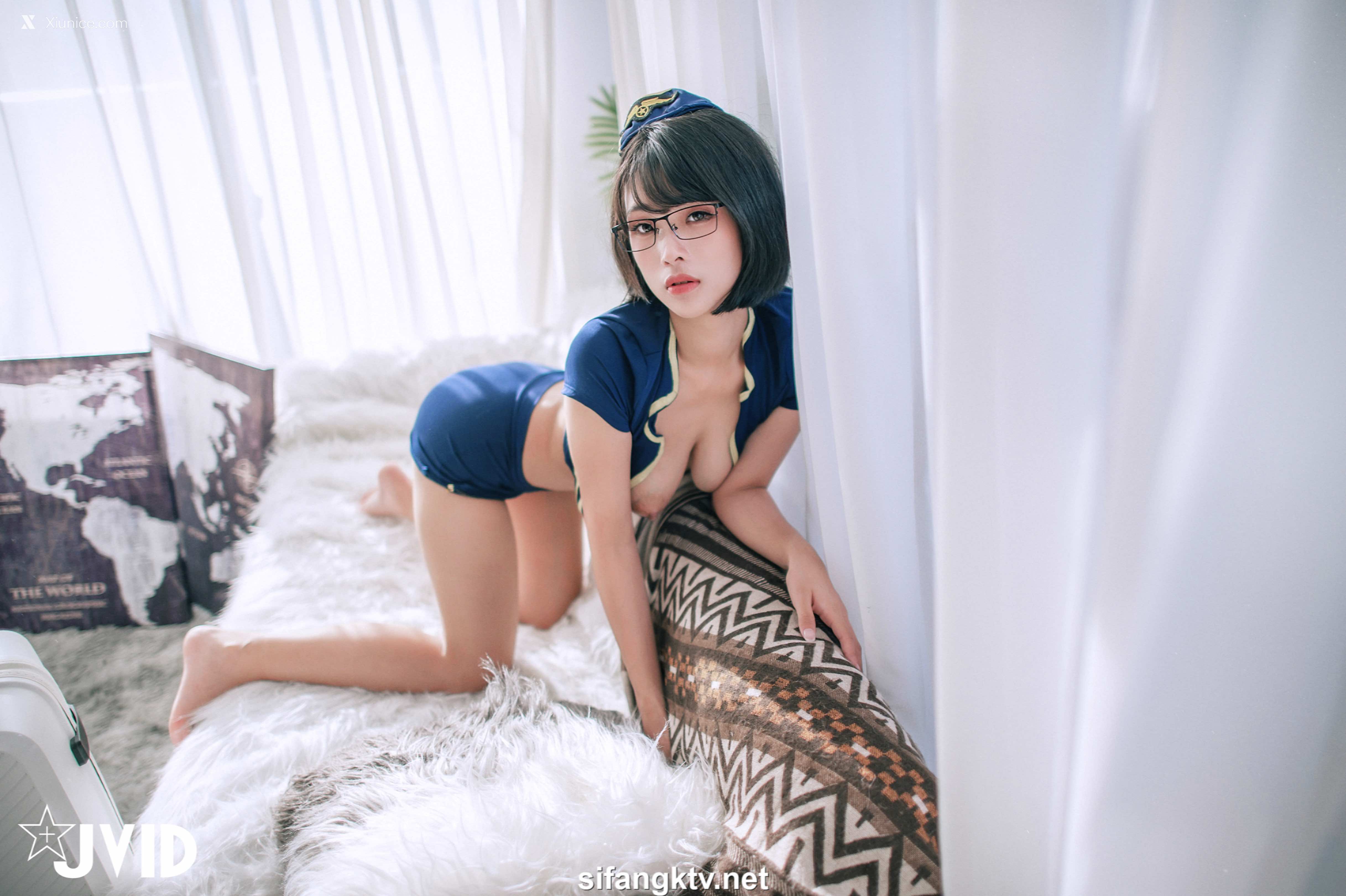 JVID – 露露咪 – 淫蕩美艷空姐的教育「性」 第172张