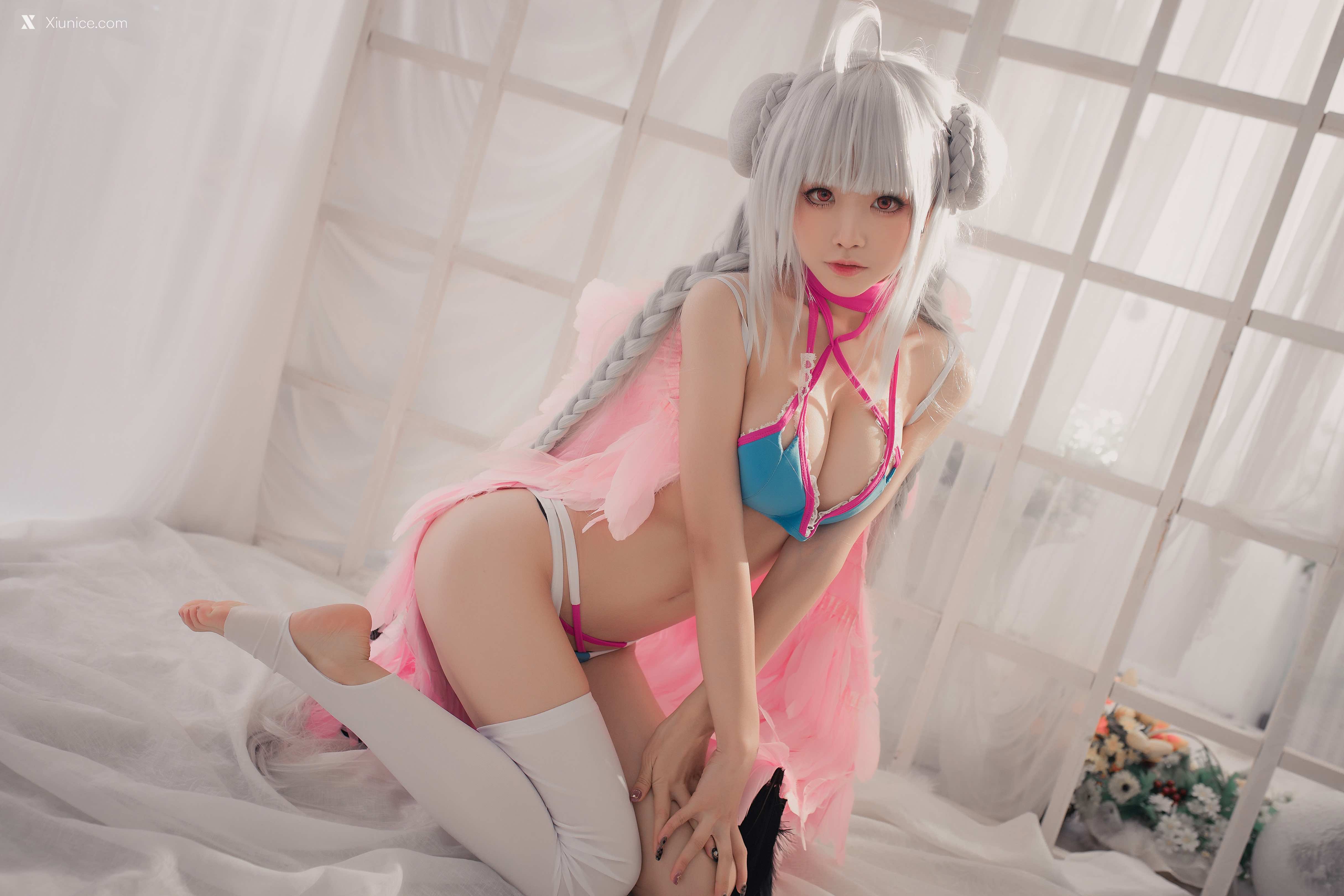 Coser@水淼Aqua – Vol.004 可畏 水着 第29张