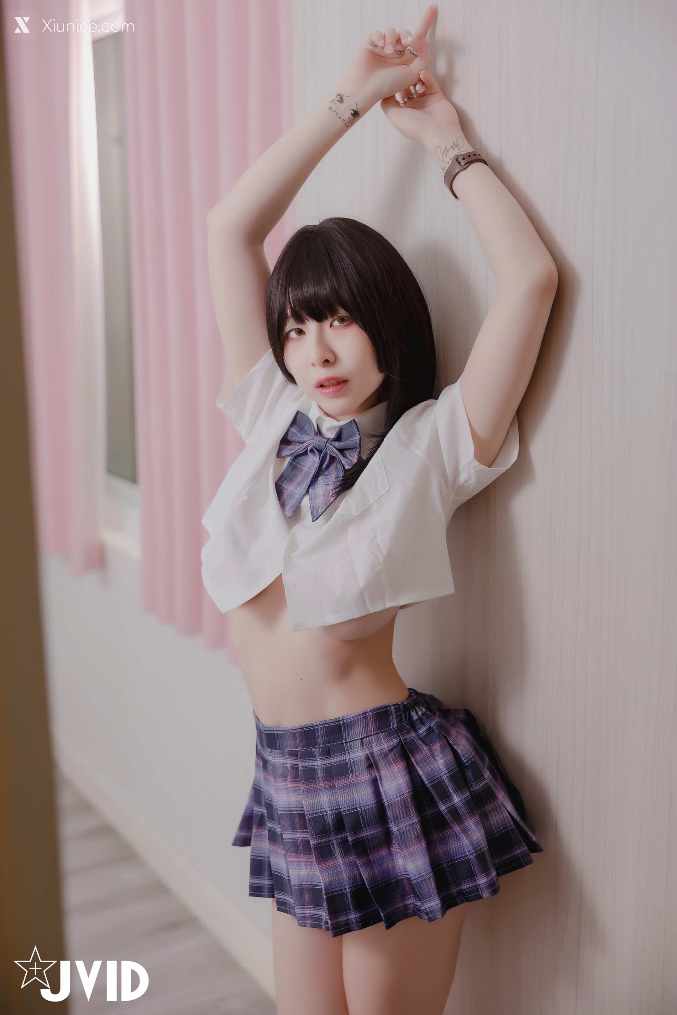 JVID – 黎菲兒 – 超狂真實32Icup學妹-看色色漫畫難解性慾-青春期少女情慾初開-邀約學長打電動互尬沒想到擦槍走火變成打炮切磋 第22张