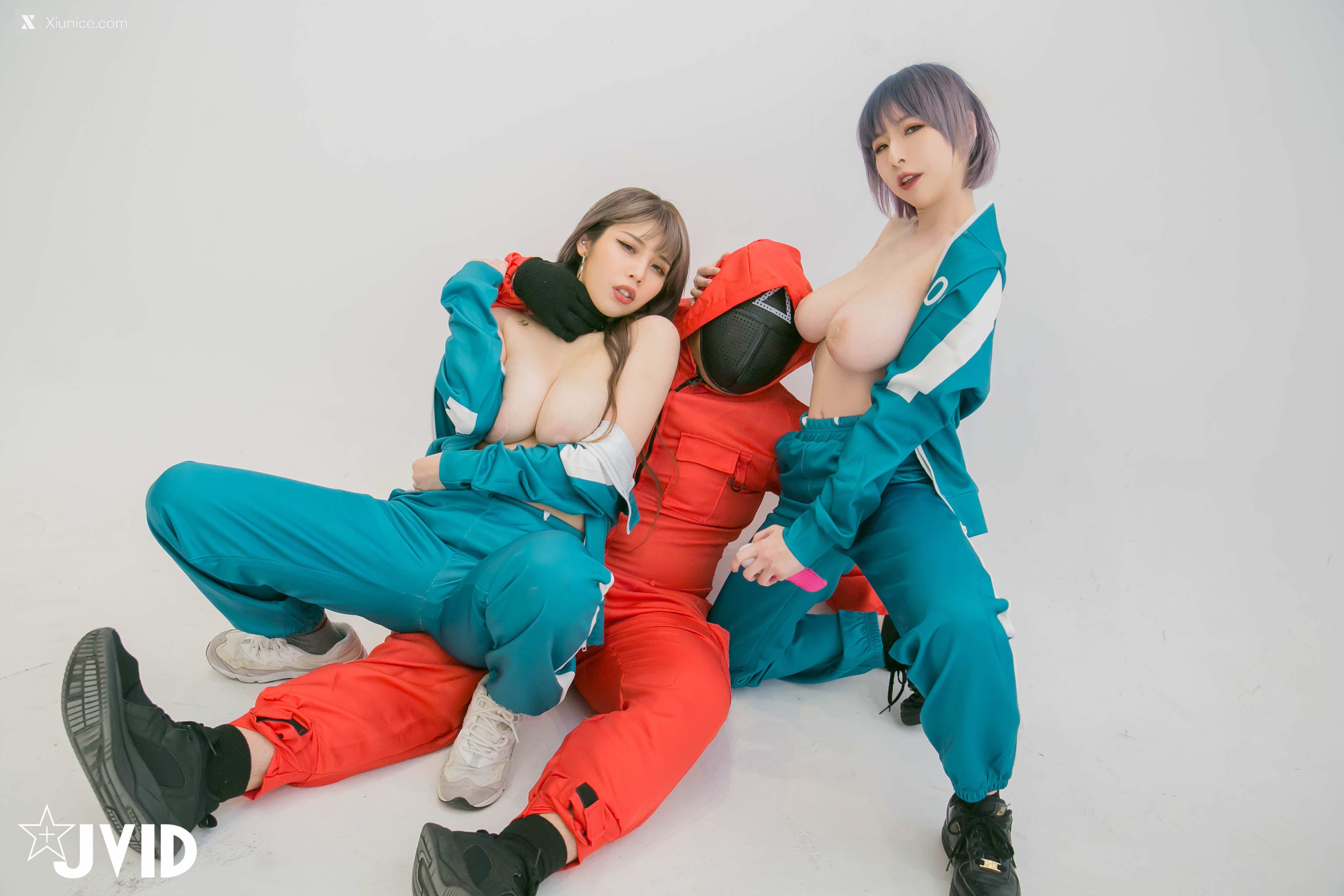 JVID – 肉包Mini & 黎菲兒 & 飛利 & 舒兒 & 白熙雨 & 夏宇奈 & 韓棠 – 2021絕對最強感謝祭企劃.24人性愛鮑魚遊戲 第69张