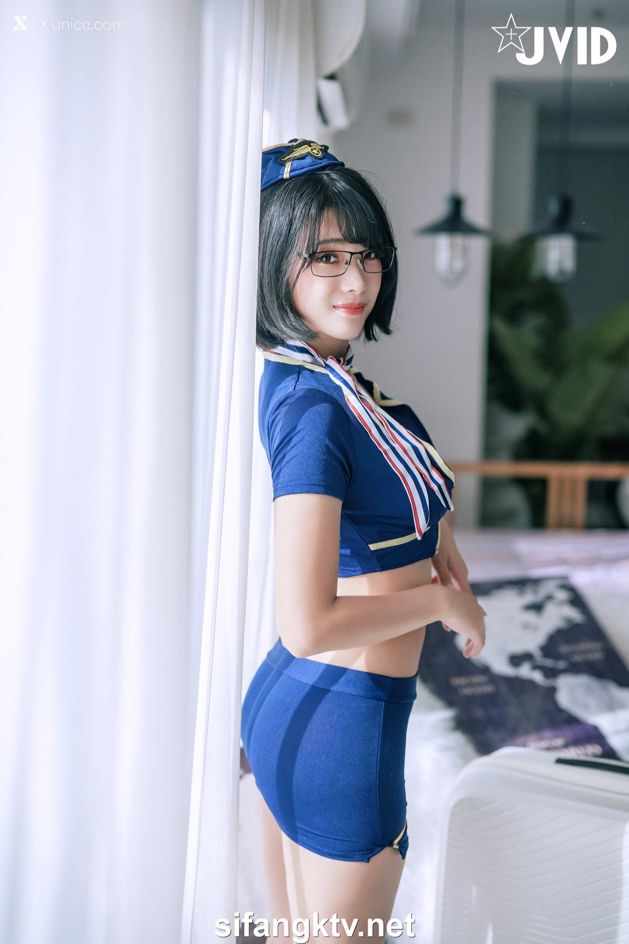 JVID – 露露咪 – 淫蕩美艷空姐的教育「性」 第81张
