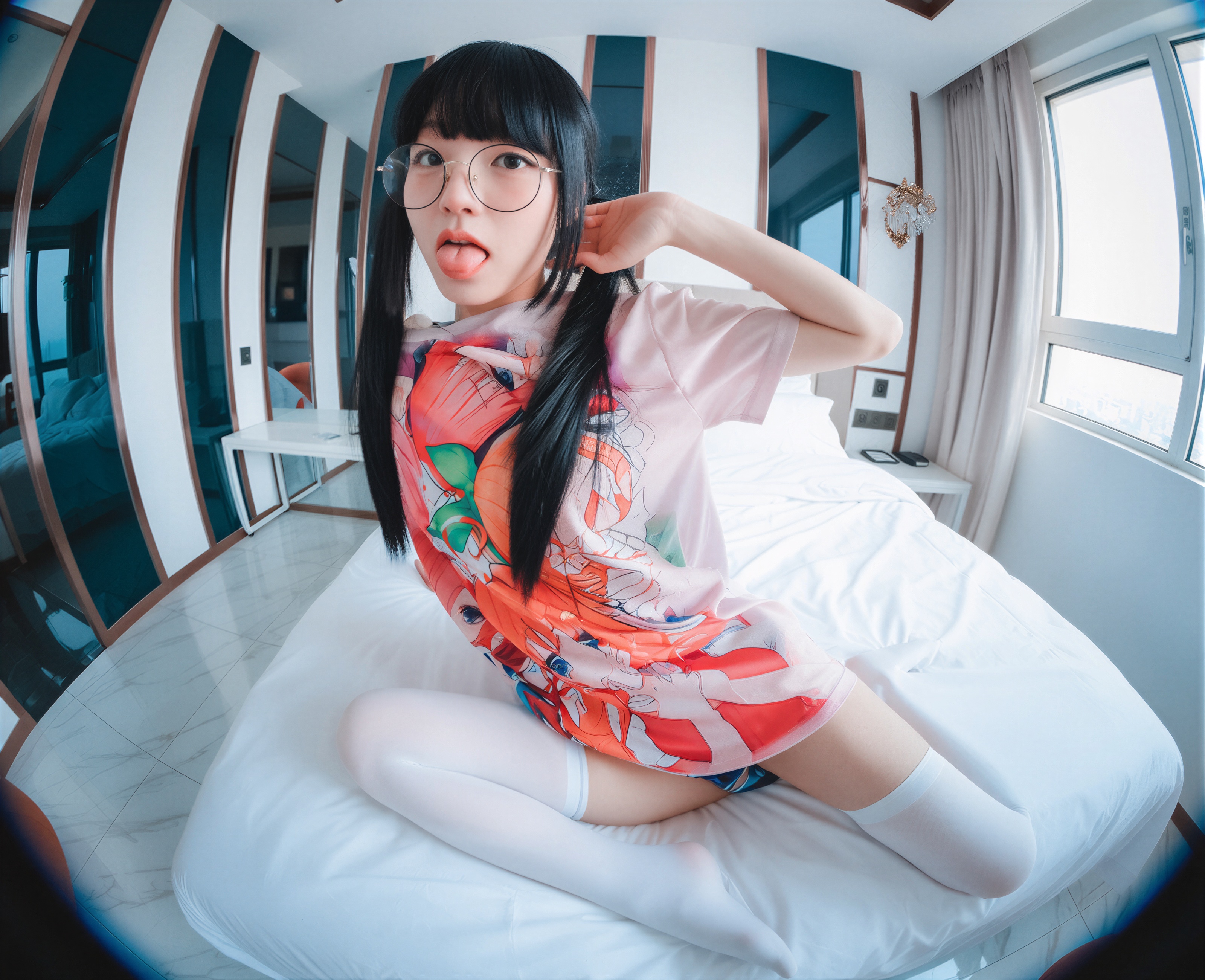 AI Refined DJAWA Photo – Jeong Jenny 정제니 – Swimming Lessons Otaku Girl 第4张