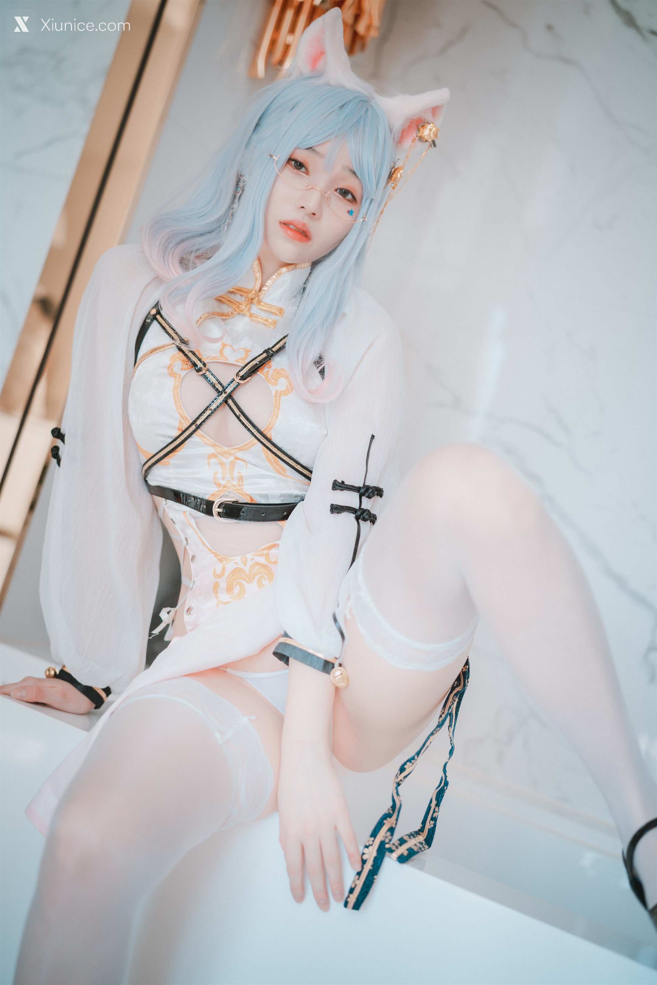 DJAWA Photo – Bambi (밤비) – Le Chat Porte un Qípáo 第8张