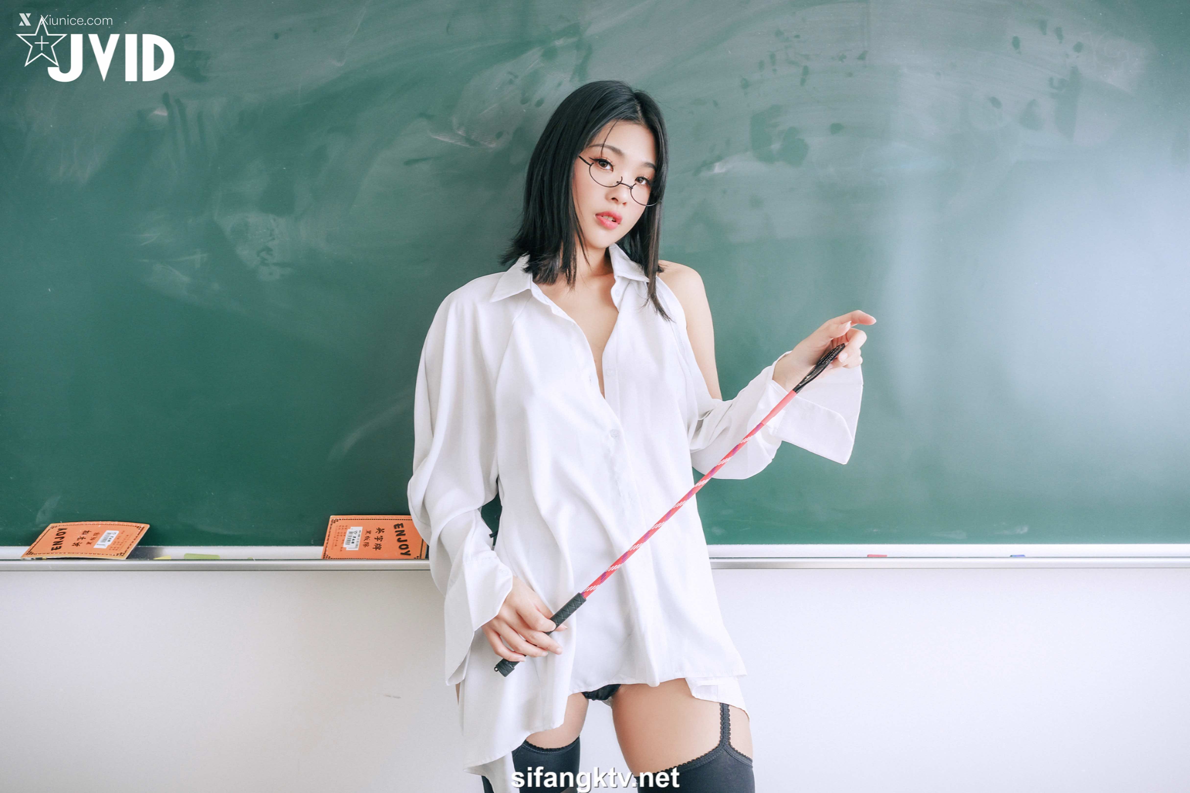JVID – 露露咪 – 性愛成癮の性感女教師 第72张