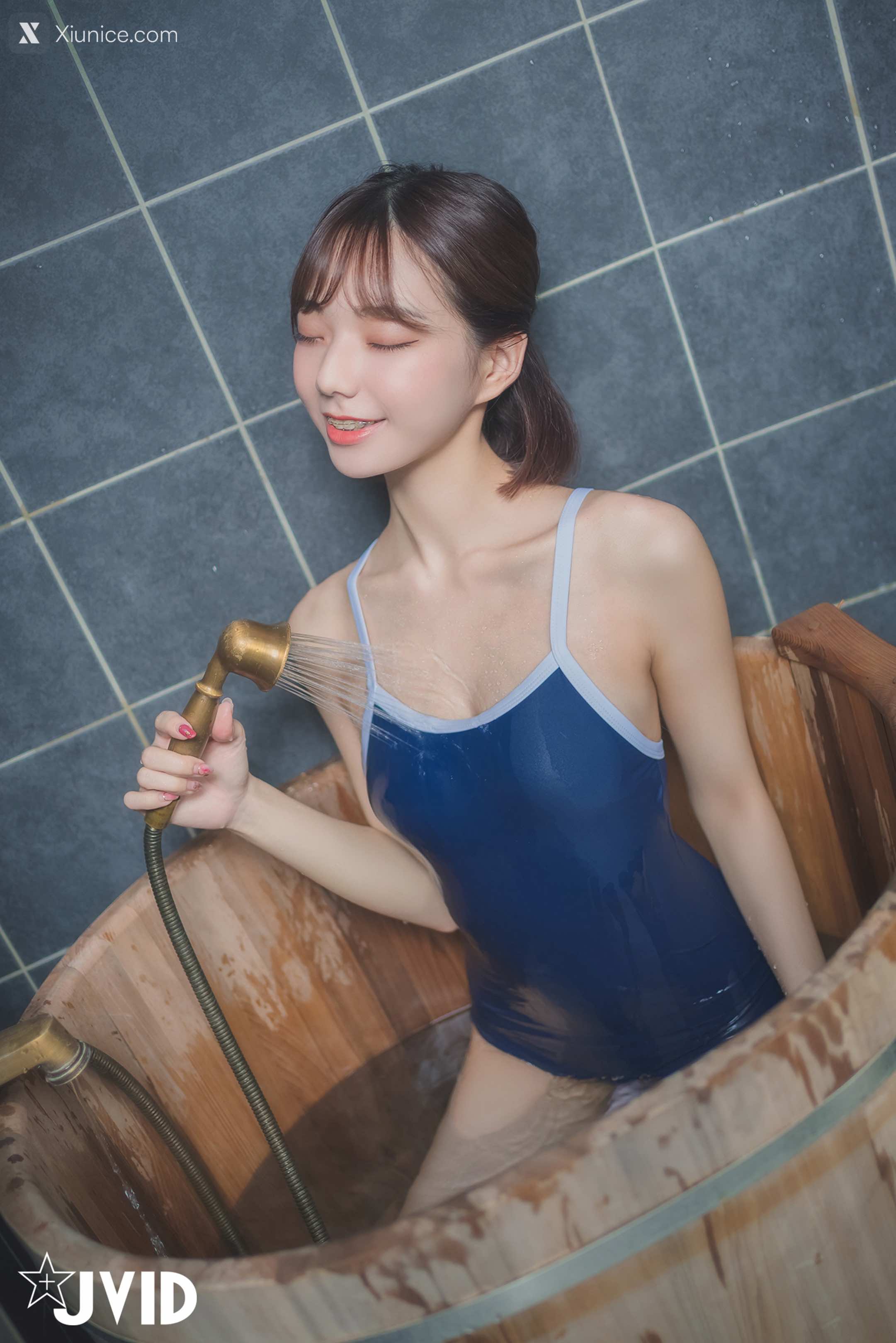 JVID – 啾啾 – 性感高校生啾啾～濕身死庫水！ 第20张