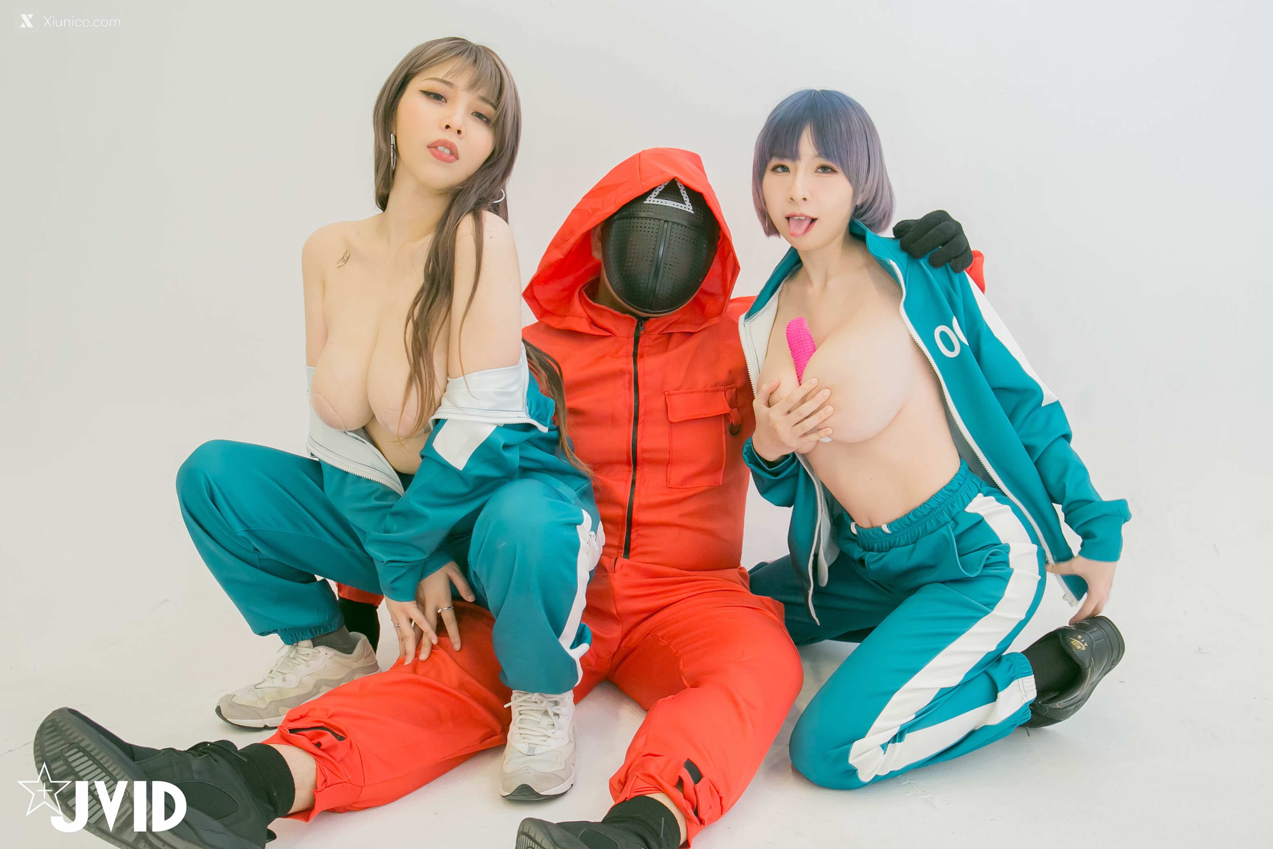 JVID – 肉包Mini & 黎菲兒 & 飛利 & 舒兒 & 白熙雨 & 夏宇奈 & 韓棠 – 2021絕對最強感謝祭企劃.24人性愛鮑魚遊戲 第62张