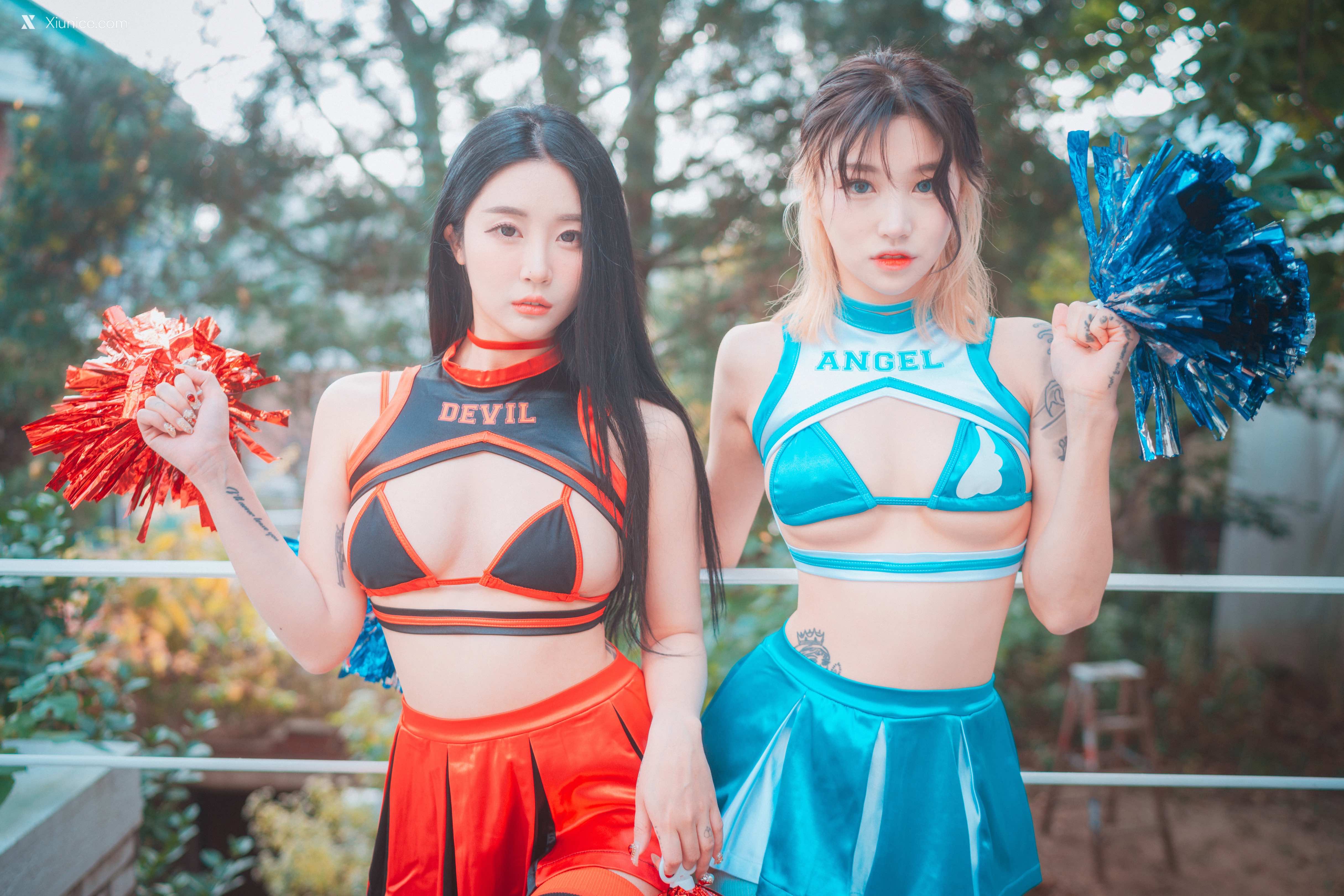 DJAWA Photo – Tae Ri (태리) & Bomi (보미) – “Devil 666 & Angel 777” 第23张