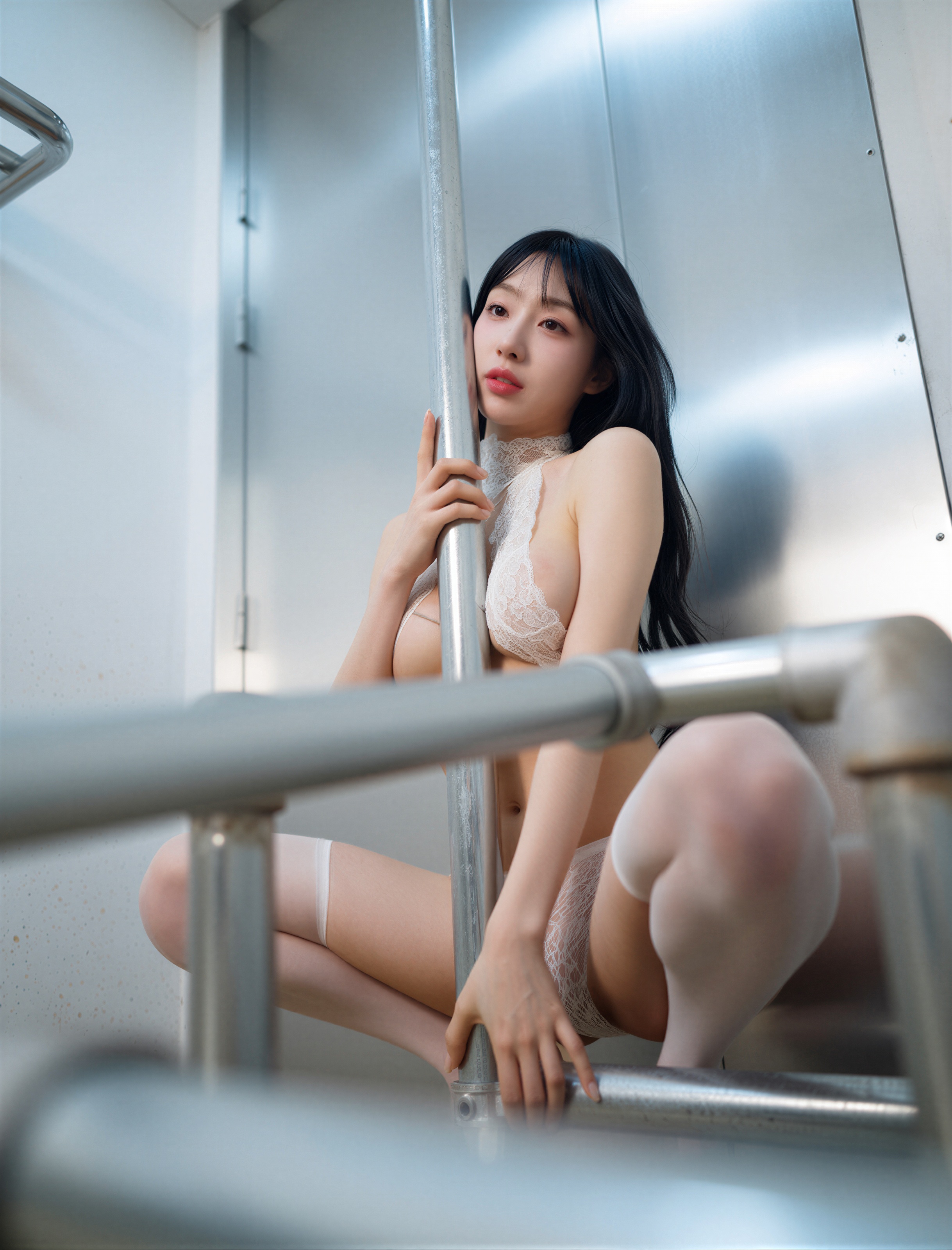 AI Refined Bimilstory Gyuri 규리 Vol.08 Comeback Album – White or Black 第83张