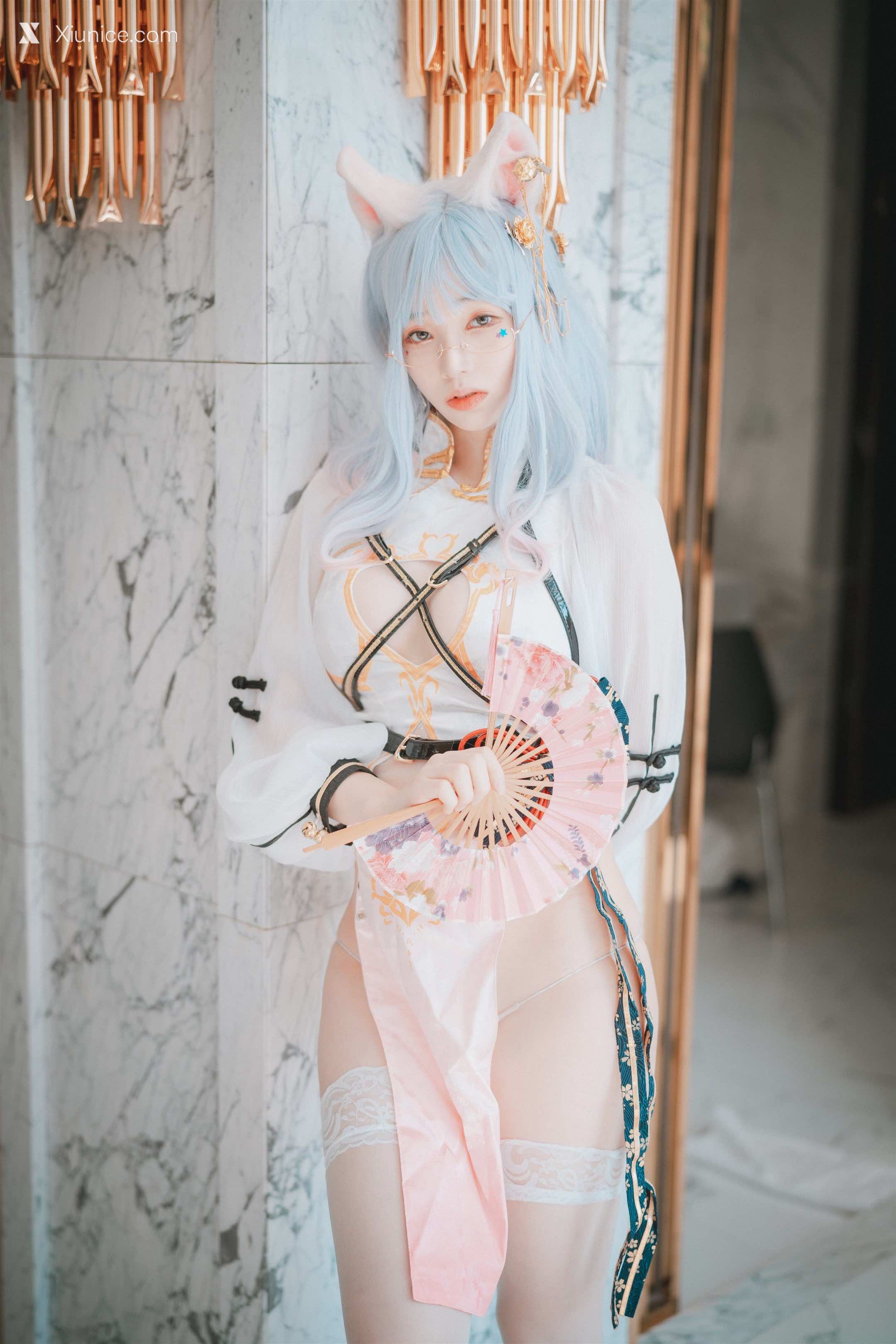 DJAWA Photo – Bambi (밤비) – Le Chat Porte un Qípáo 第4张