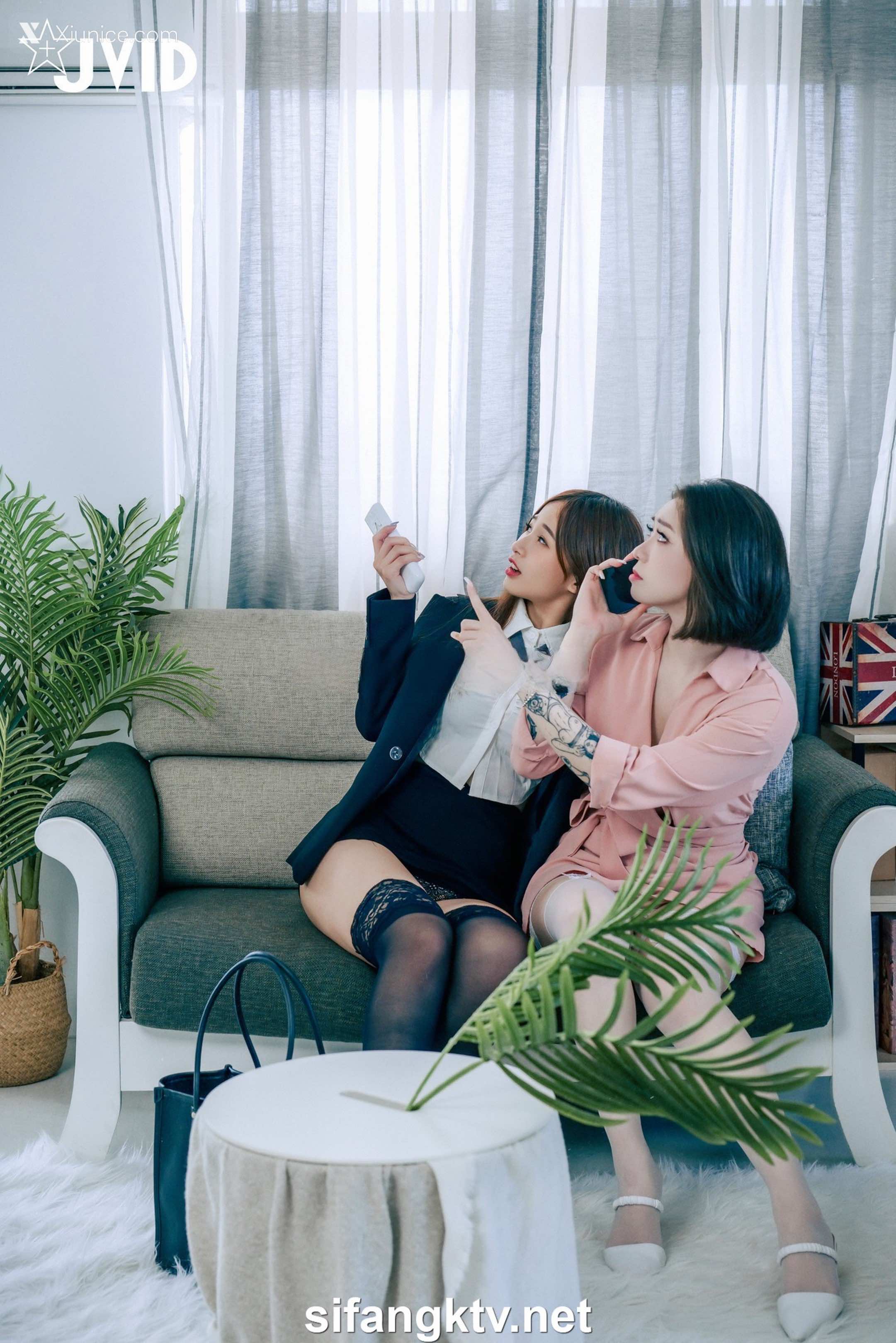 JVID – 婕咪 Juice & 雅捷 – 飢渴姊妹雅捷 X 婕咪用時間停止器侵犯維修工人-沒榨乾是不會停的 第37张