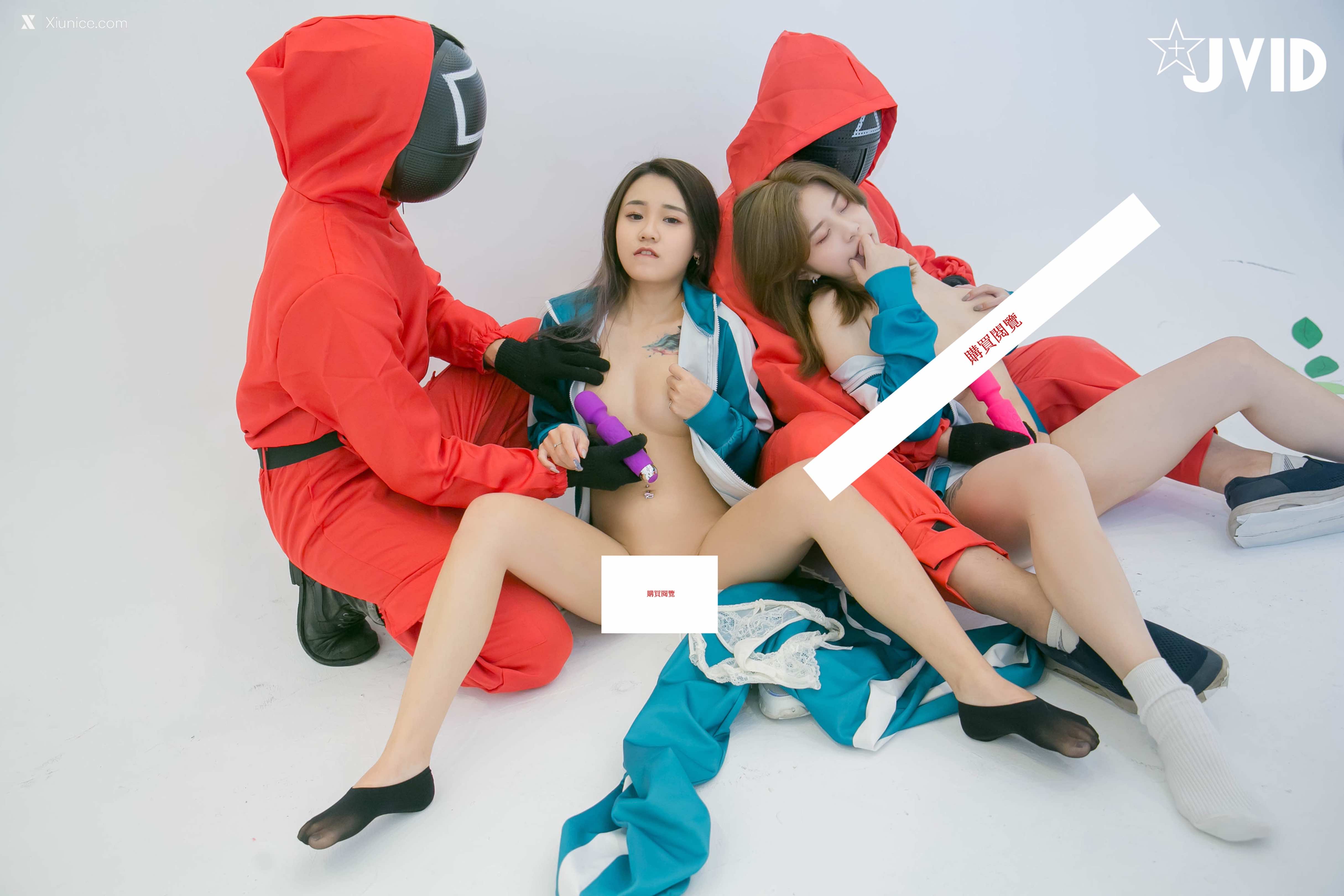 JVID – 肉包Mini & 黎菲兒 & 飛利 & 舒兒 & 白熙雨 & 夏宇奈 & 韓棠 – 2021絕對最強感謝祭企劃.24人性愛鮑魚遊戲 第12张