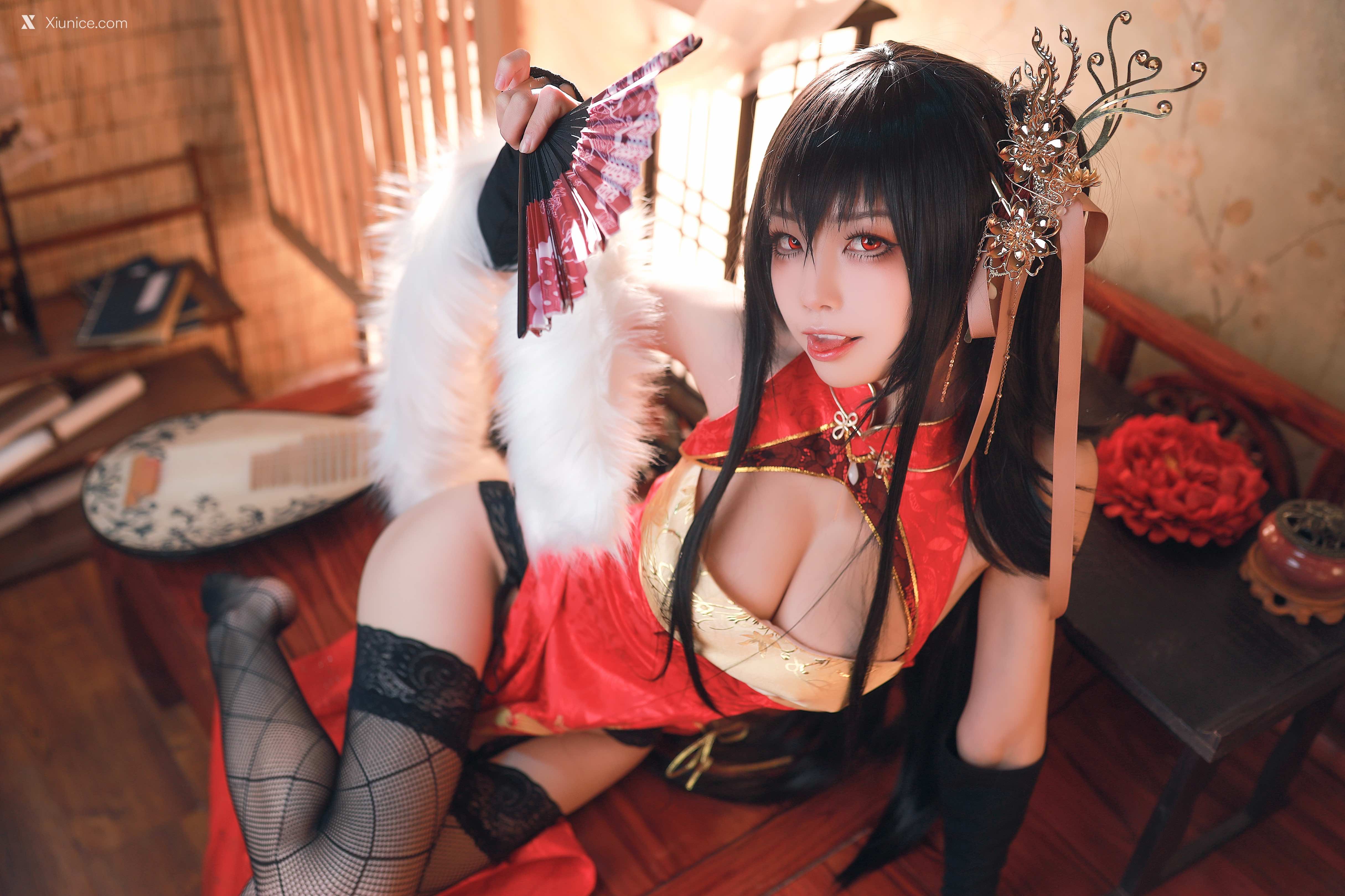 Coser@水淼Aqua – Vol.008 大鳳 旗袍 第35张