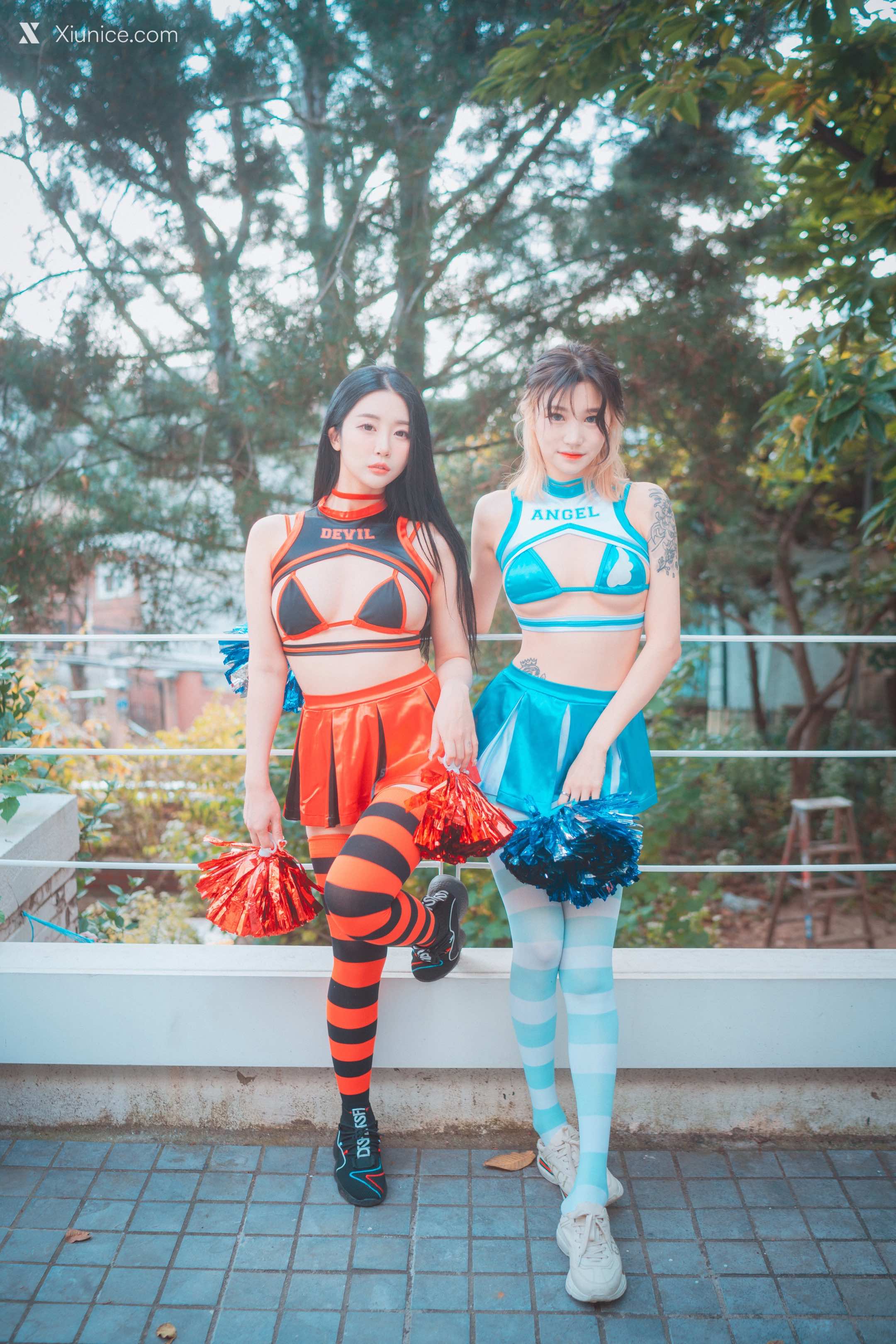 DJAWA Photo – Tae Ri (태리) & Bomi (보미) – “Devil 666 & Angel 777” 第22张