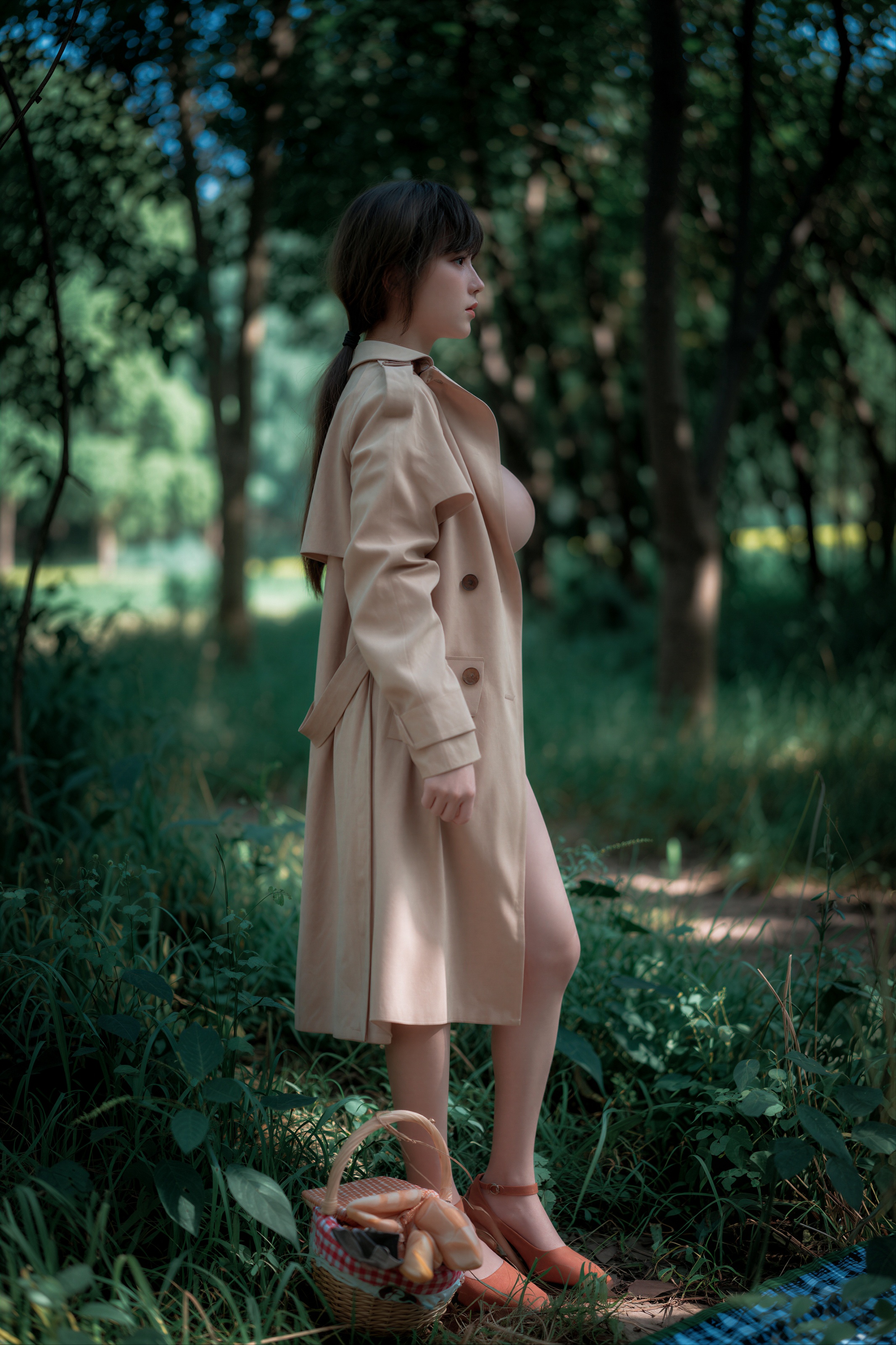 AI Refined DJAWA Photo – DDiDDi – Cheeky Red Riding Hood 第1张