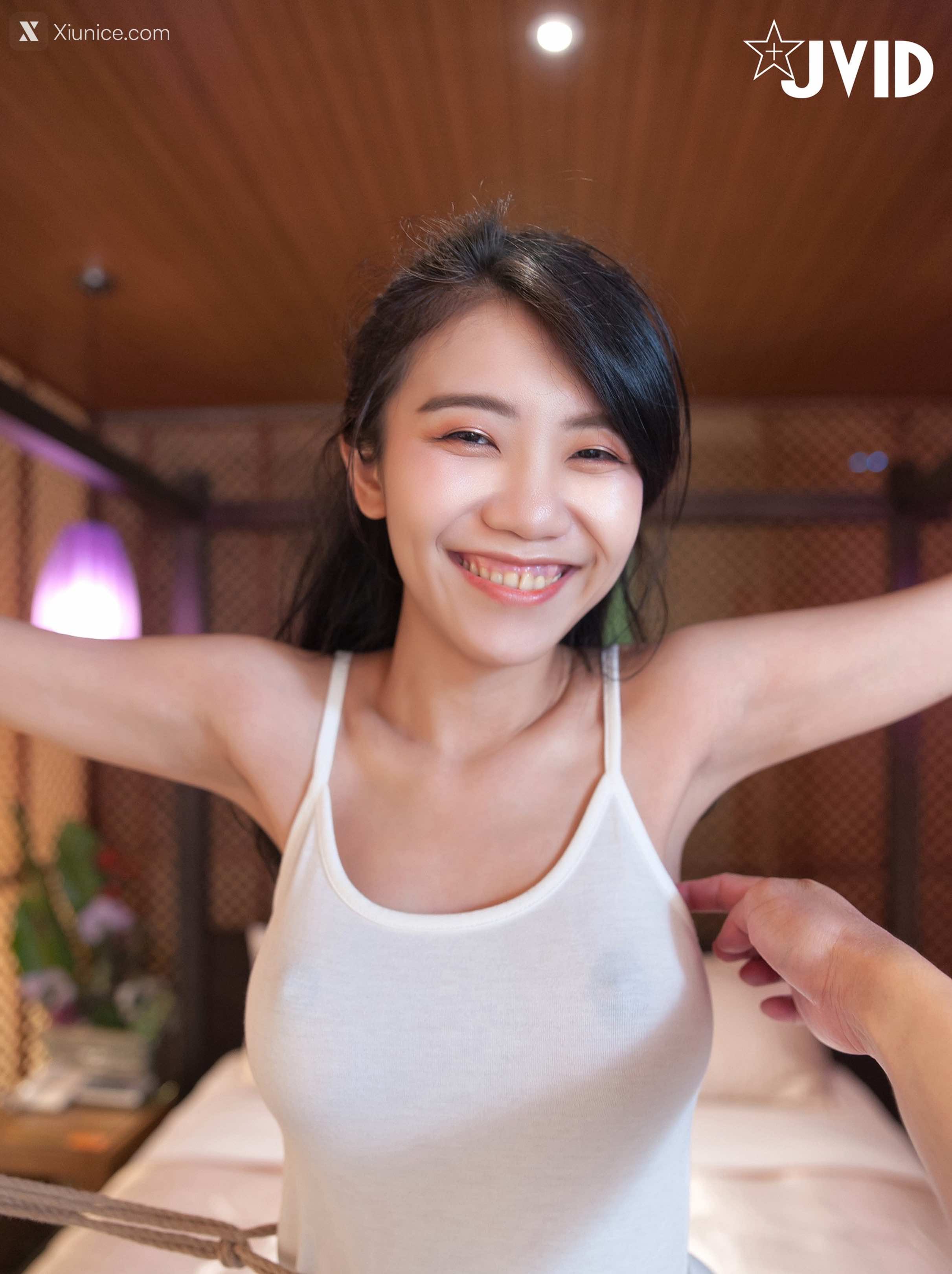JVID – 伊芙蝶 – 金屬手銬の逃脫失敗!!! 全身緊縛+口球の口水收集 第13张