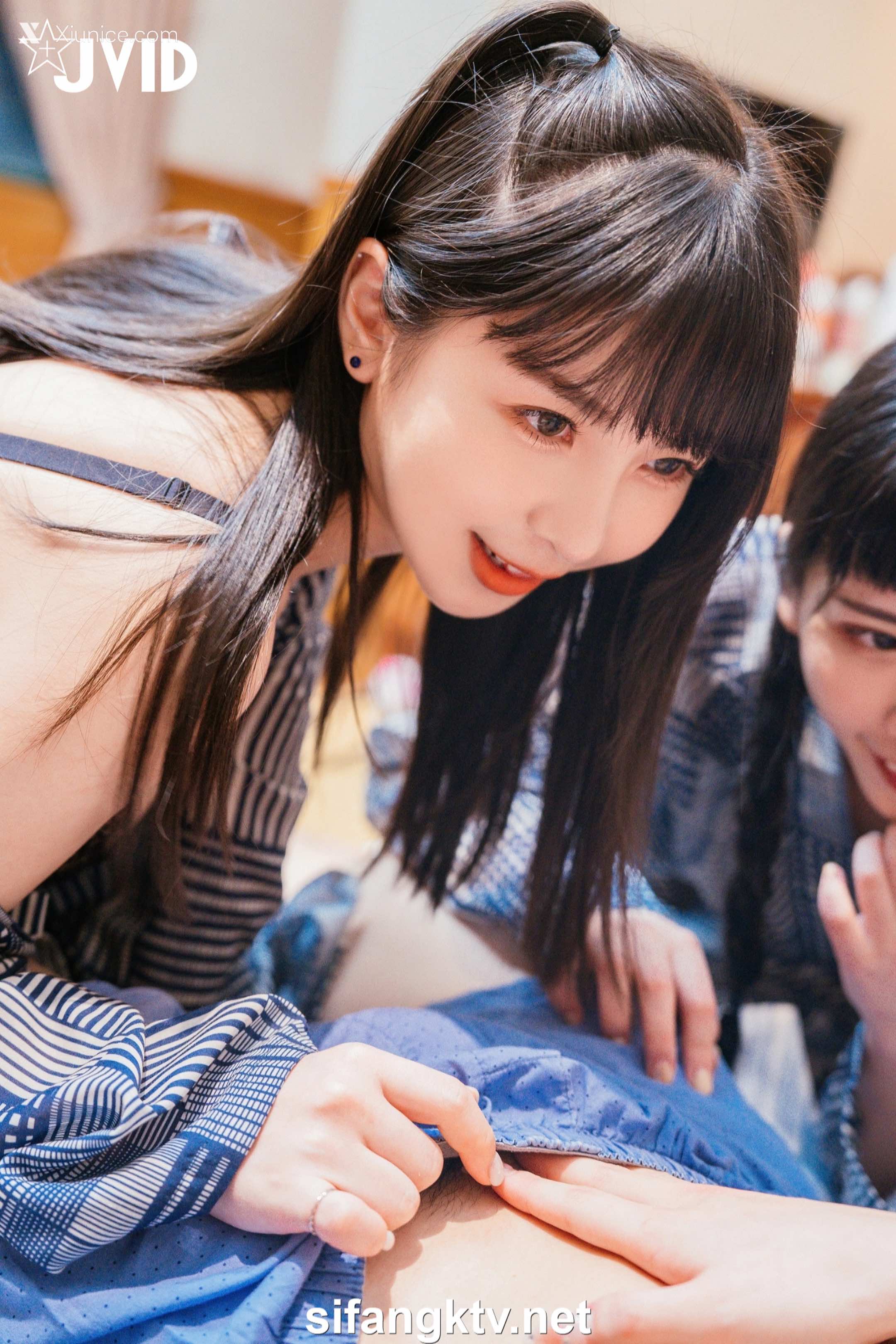 JVID – 婕咪 Juice & 雅捷 & 月台尼Tiny & 茶理 – 酒醉的瘋狂做愛快樂之夜 第4张