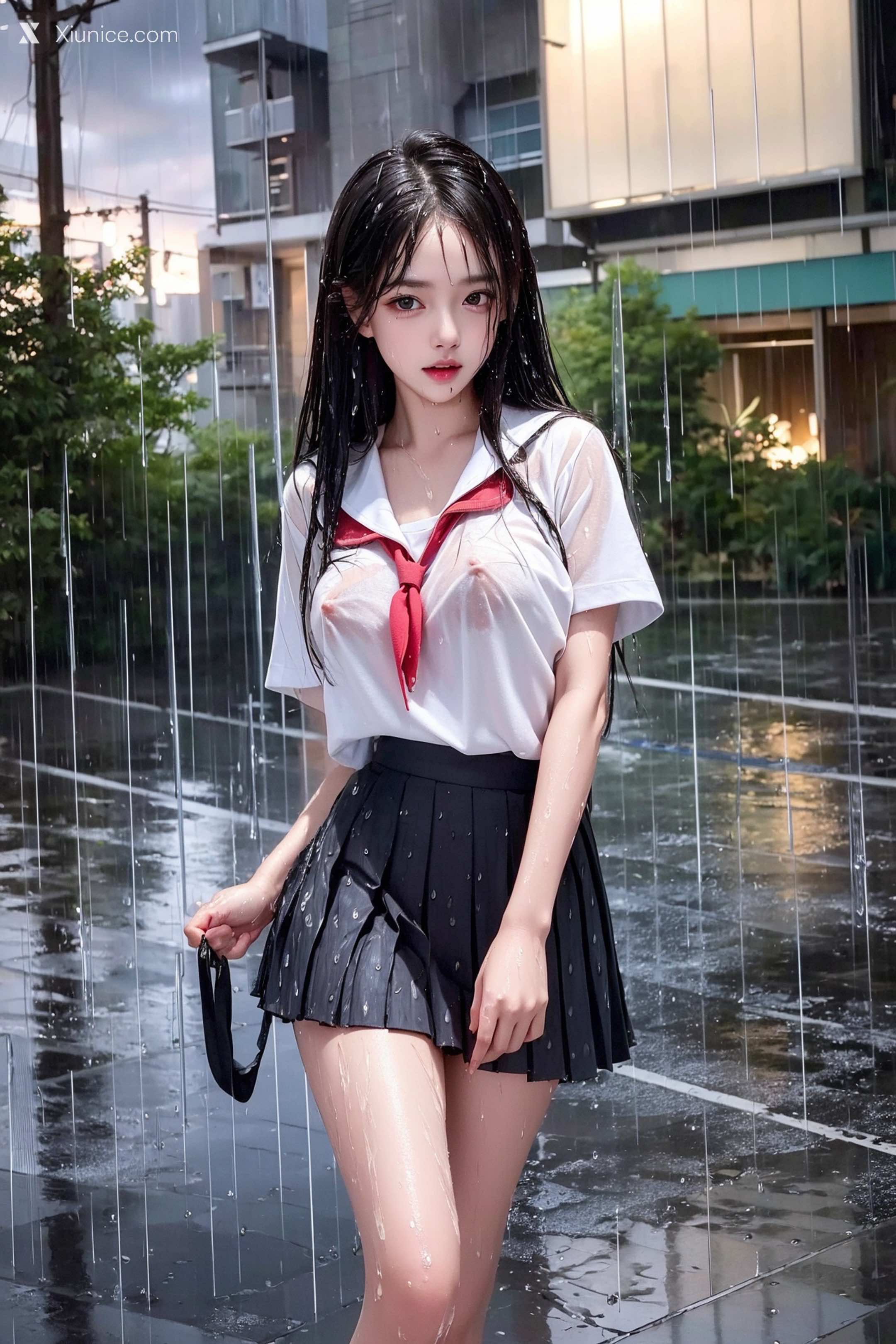 AI Girl – Pixiv.雨中少女 第41张