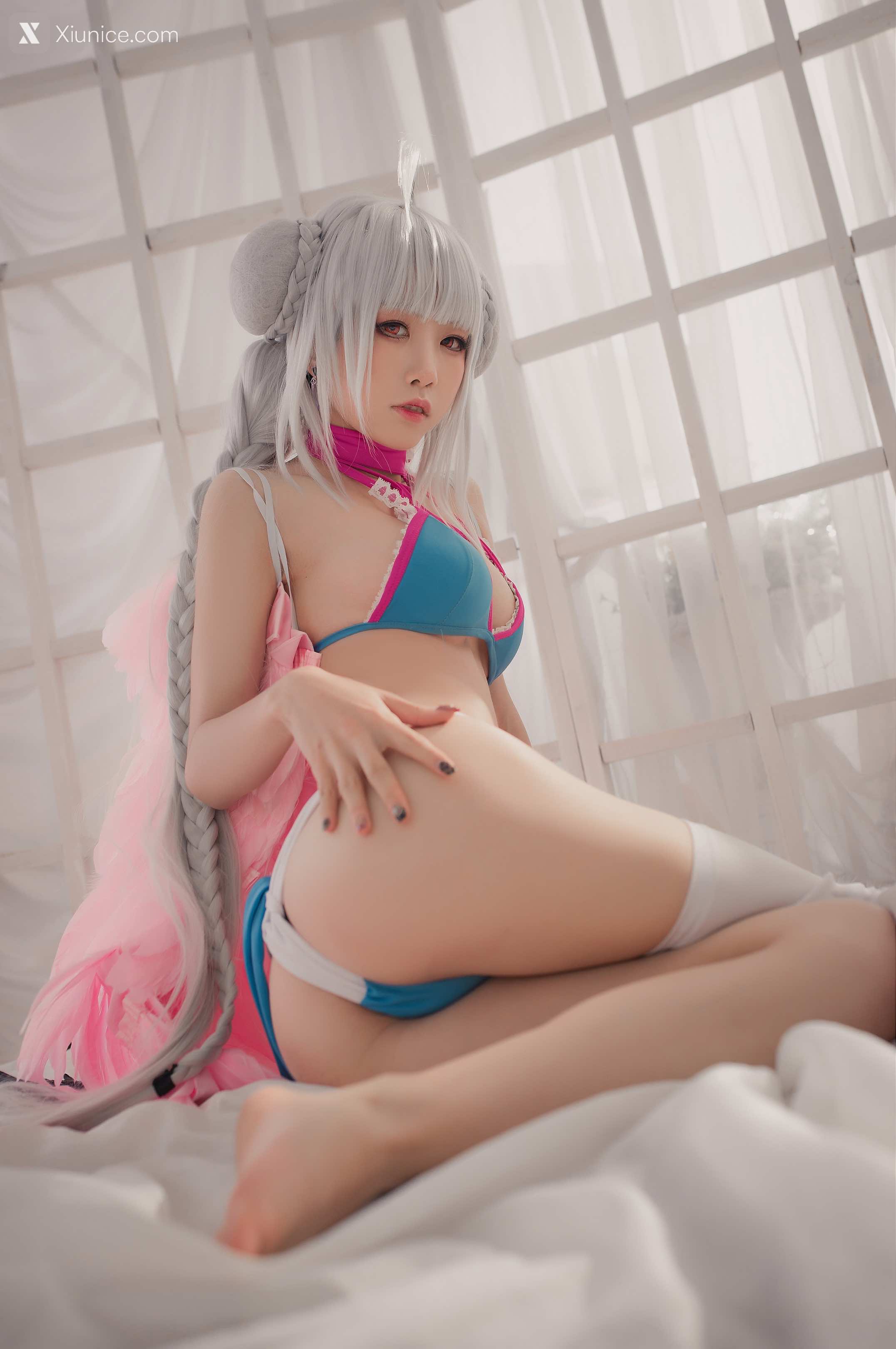 Coser@水淼Aqua – Vol.004 可畏 水着 第5张