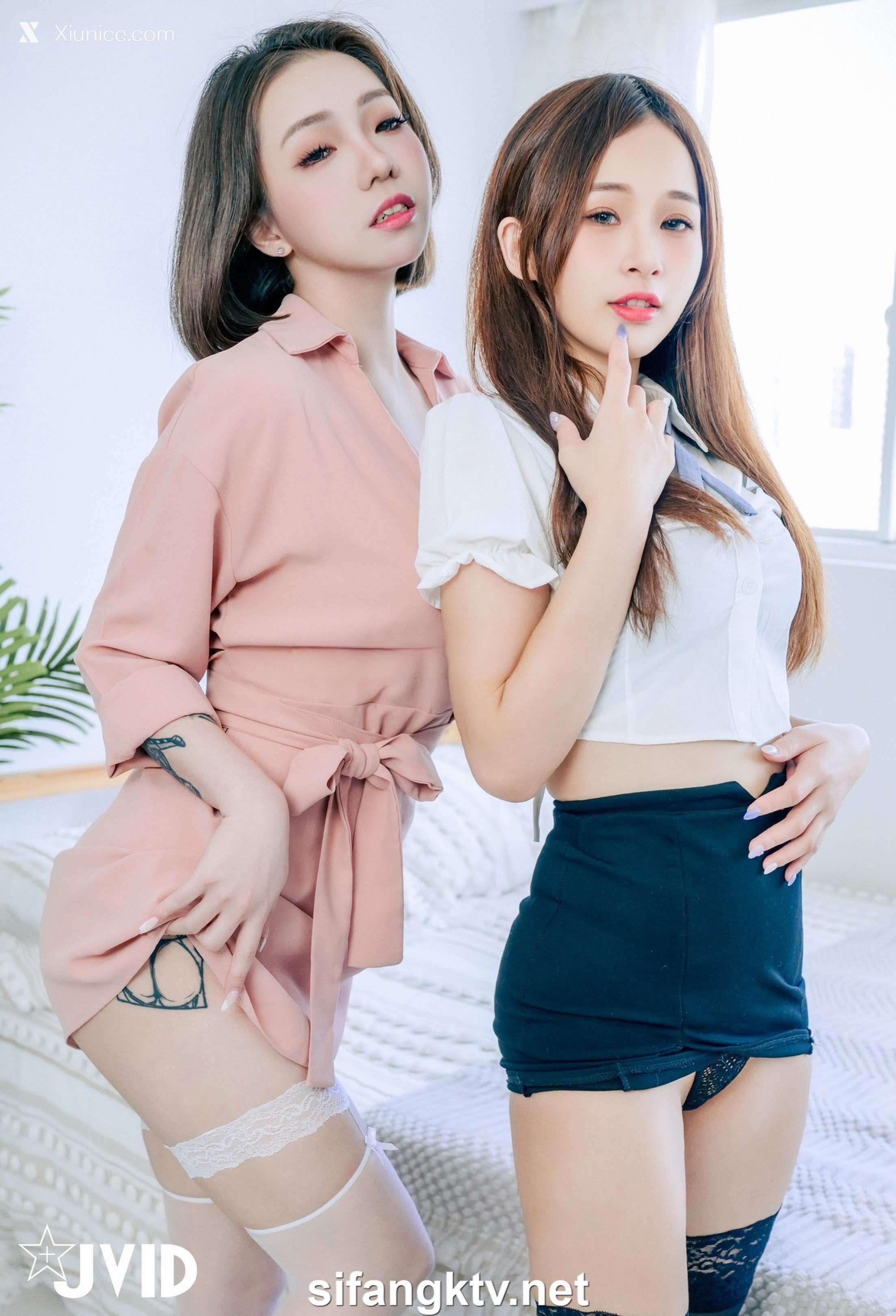 JVID – 婕咪 Juice & 雅捷 – 飢渴姊妹雅捷 X 婕咪用時間停止器侵犯維修工人-沒榨乾是不會停的 第102张
